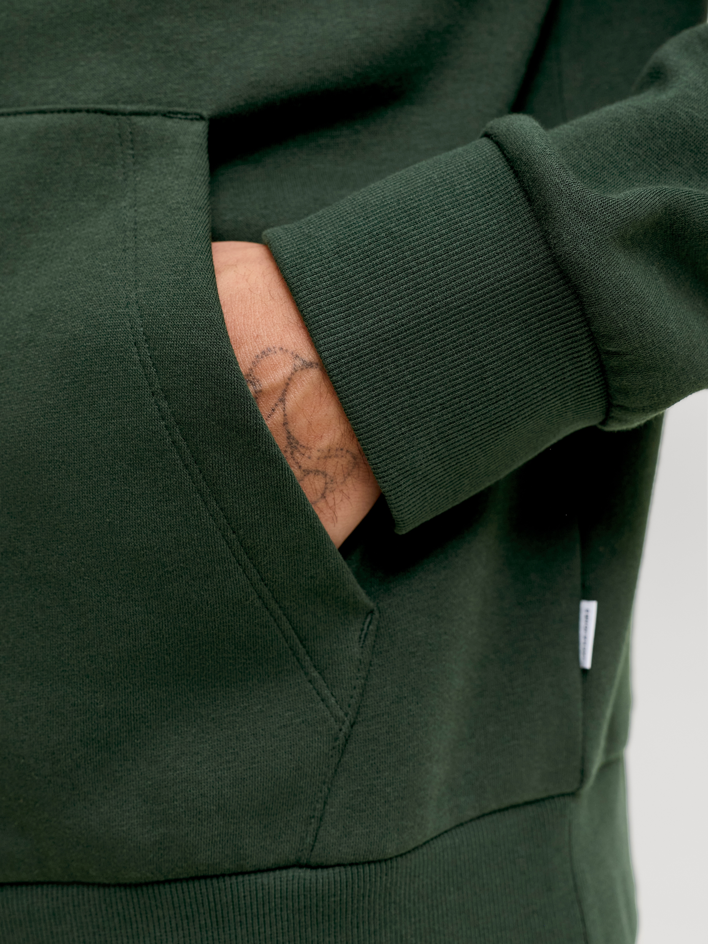 Jack & Jones Kapuzensweatshirt »JJECORP LOGO SWEAT HOOD NOOS«, Baumwollmischung, regular fit
