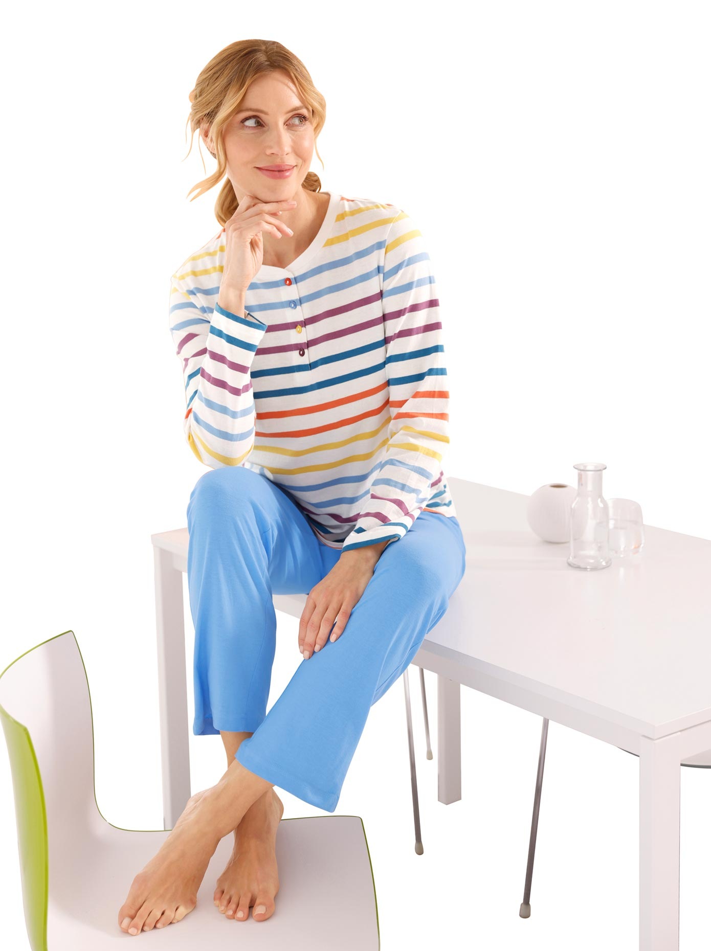 wäschepur Pyjamaoberteil »Schlafanzug-Shirt«, (1 tlg.) kaufen