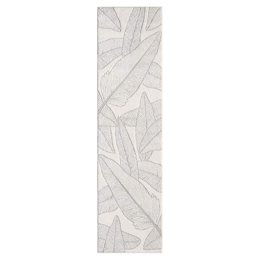 Carpet City Teppich »LOUNGE 0629«, rechteckig, 15 mm Höhe, Kurzflor-Teppich Modern, Hoch-Tief-Struktur, Wohnzimmer, Schlafzimmer