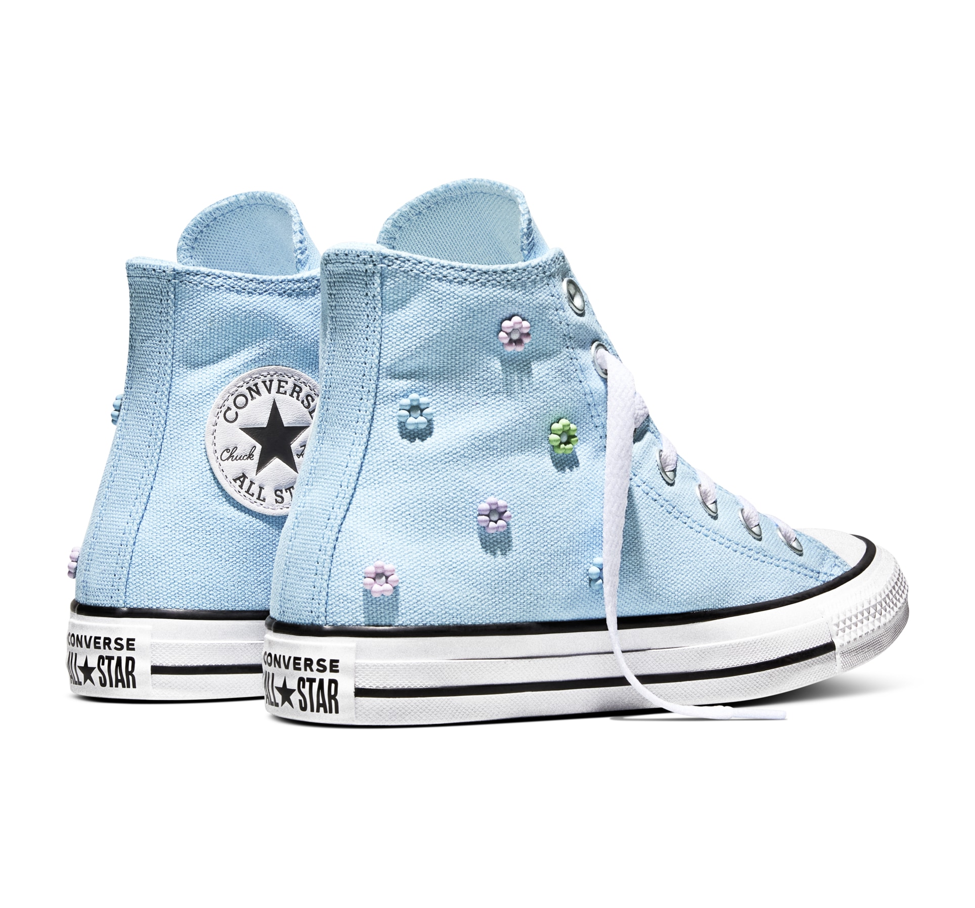 Converse Sneaker »CHUCK TAYLOR ALL STAR STUDDED FLORAL«  für Erwachsene, mit profiliertem Laufsohlenprofil, mit Schnürung