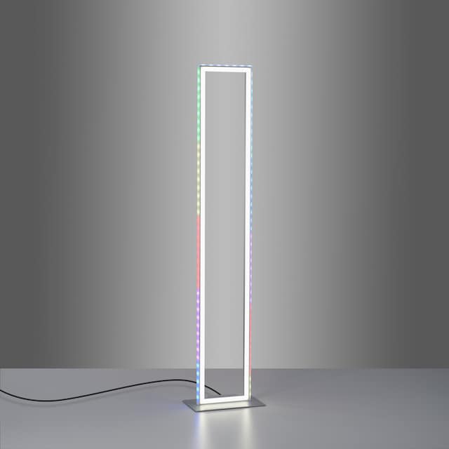 my home LED Stehlampe »Luan«, 2 flammig-flammig, Downlight: 2700-5000K,  Sidelight: Rainbow-RGB, Infrarot-Fernbed. inkl. online bei OTTO