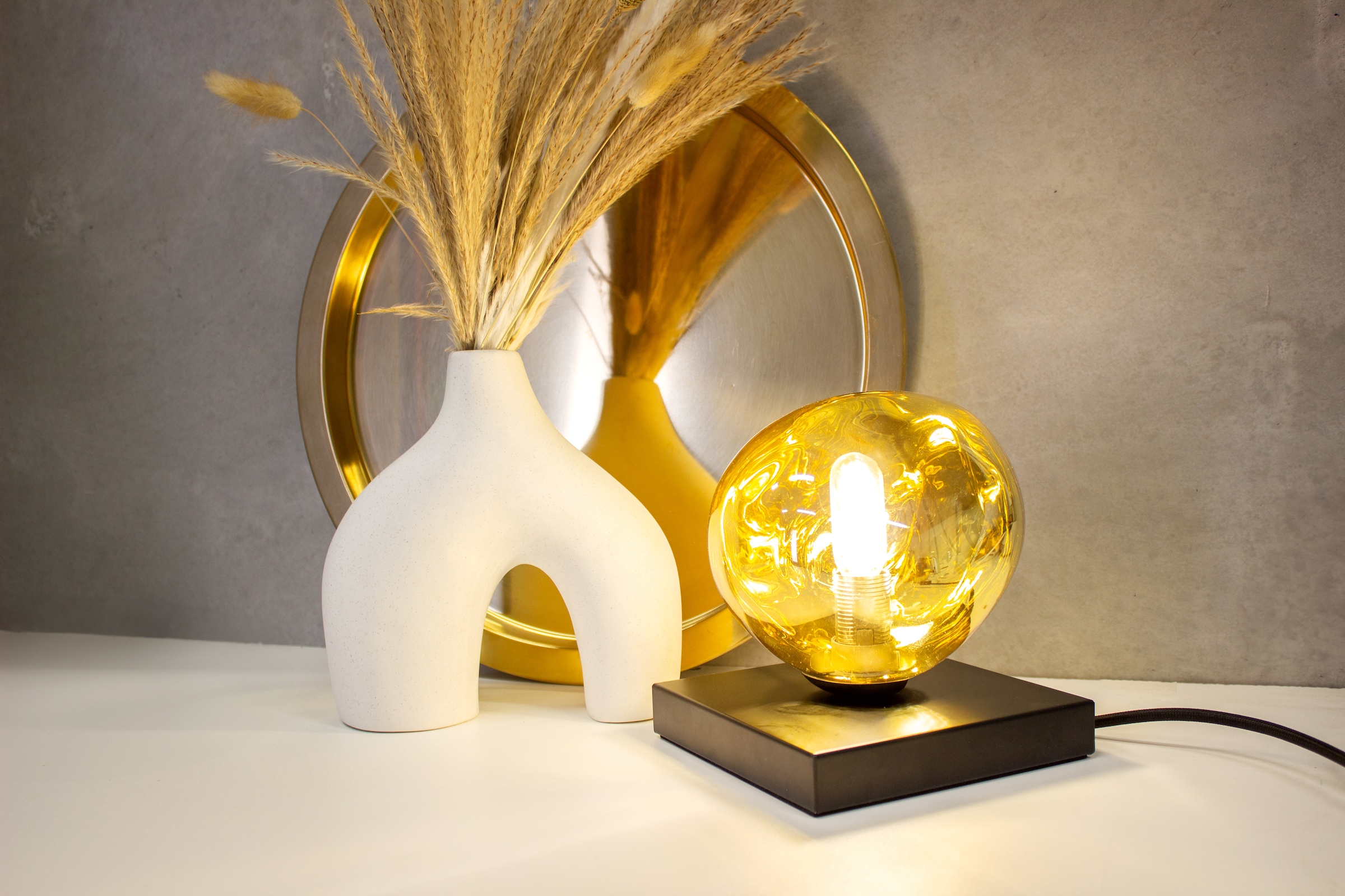 ECO-LIGHT Tischleuchte »Canopus«, 1 flammig, Leuchtmittel E14 | ohne Leuchtmittel