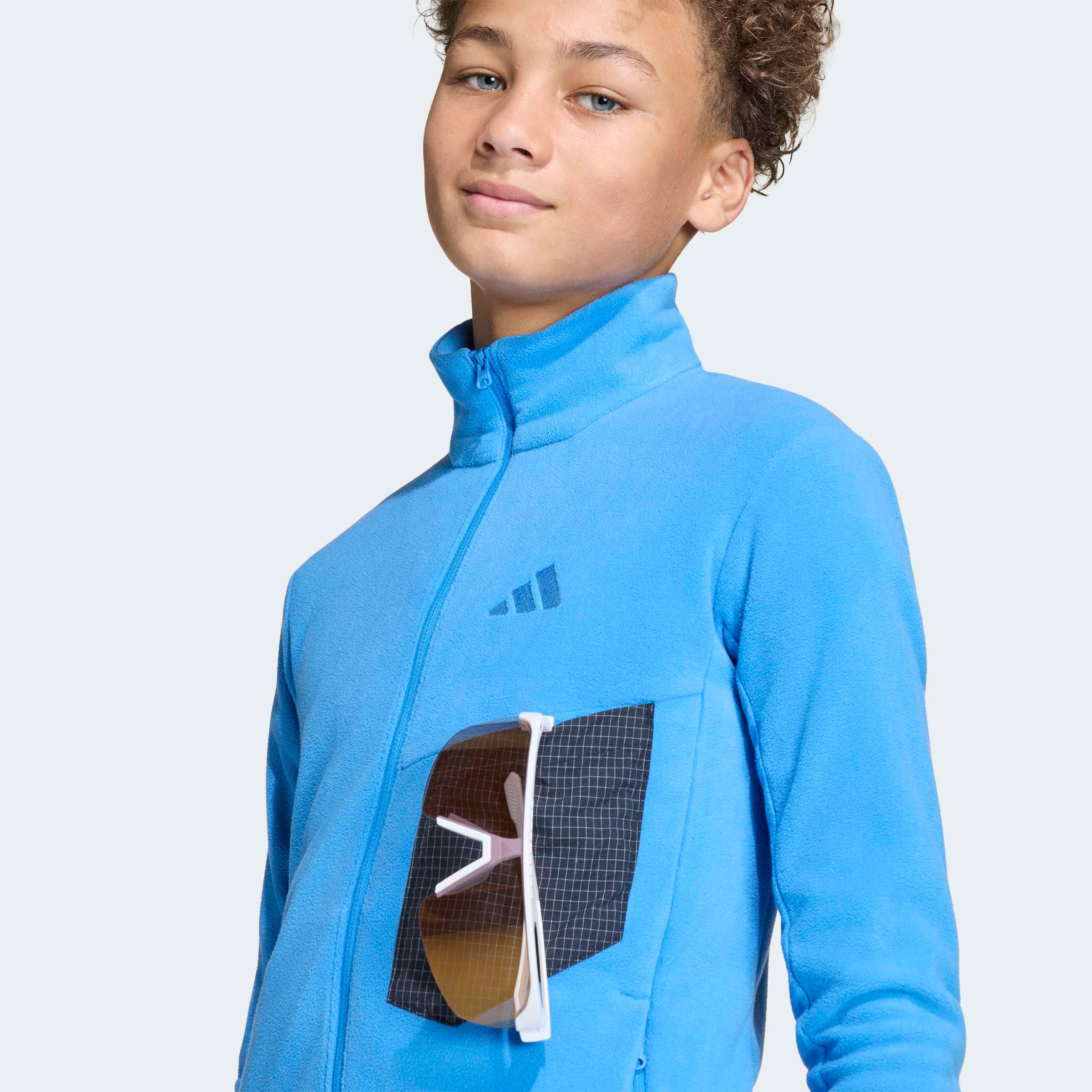 adidas TERREX Fleecejacke »KIDS MULTI-, DURCHGEHENDER REISSVERSCHLUSS«