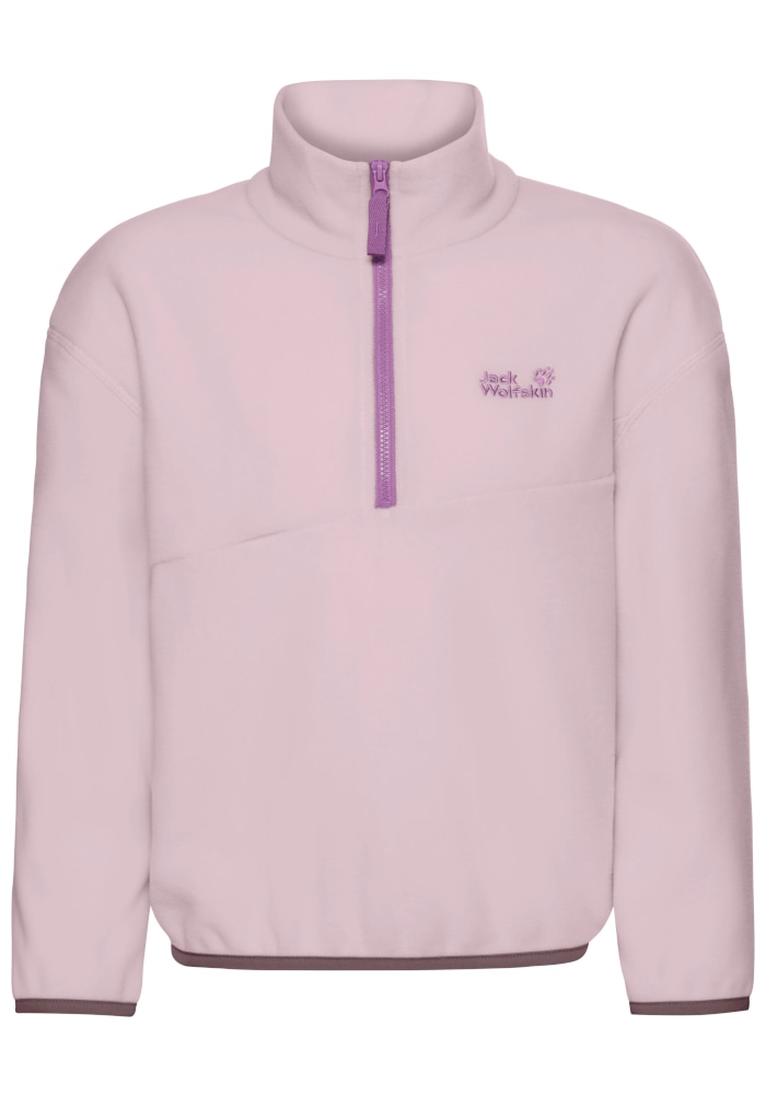 Jack Wolfskin Fleecepullover »TAUNUS 100 REBEL HZ K«, mit wärmendem Fleece, wasserabweisend, windabweisend, atmungsaktiv
