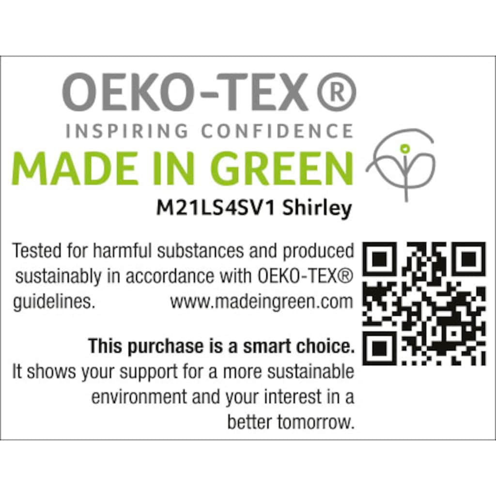 OTTO products Bettwäsche »Neele in Gr. 135x200, 155x220 oder 200x200 cm«, (2 tlg.), Bettwäsche aus Bio-Baumwolle, zeitlose Bettwäsche mit Reißverschluss