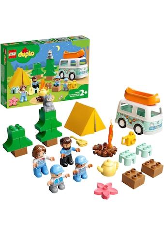 LEGO® Konstruktionsspielsteine »Familienabenteuer mit Campingbus (10946), LEGO® DUPLO®... kaufen