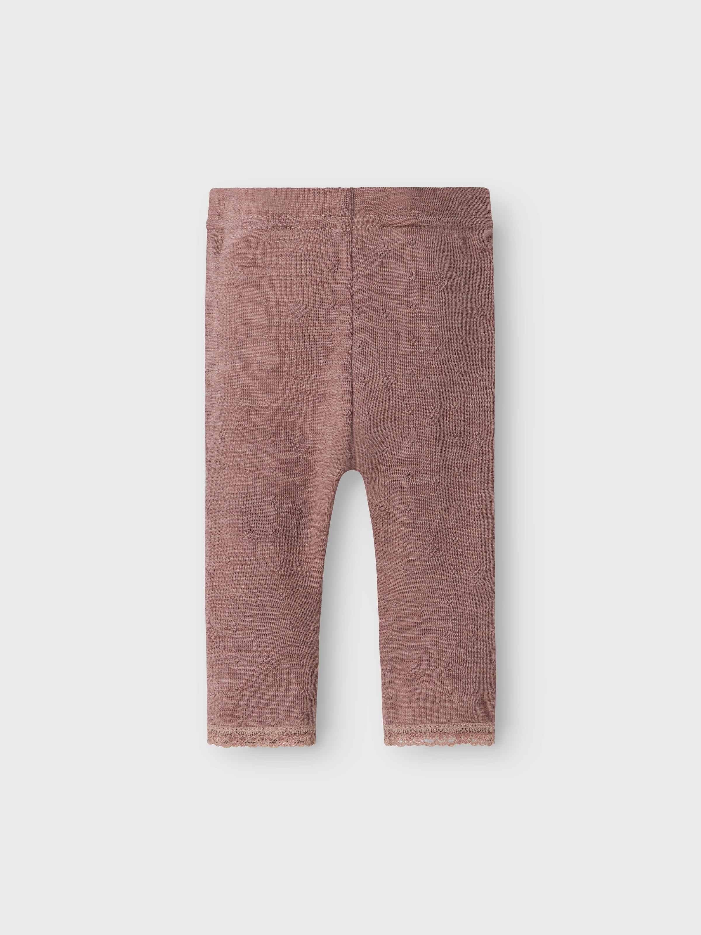 Name It Leggings »NBFWANG WOOL NEEDLE LEGGING SOLID NOOS«, aus reiner Merinowolle