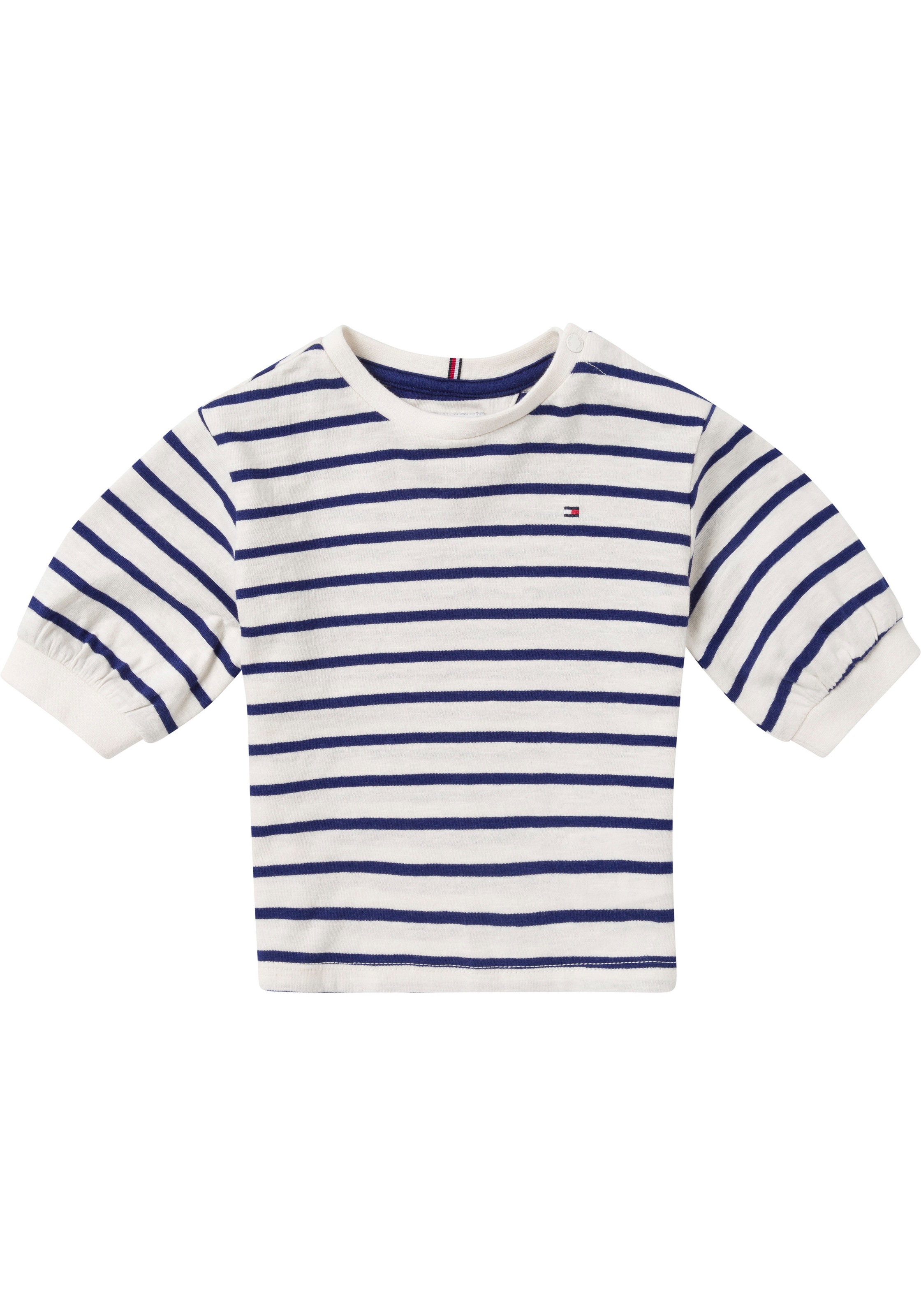 Tommy Hilfiger Kurzarmshirt »STRIPE SLUB KNIT TOP L/S«, (1 tlg.), in maritimem... kaufen