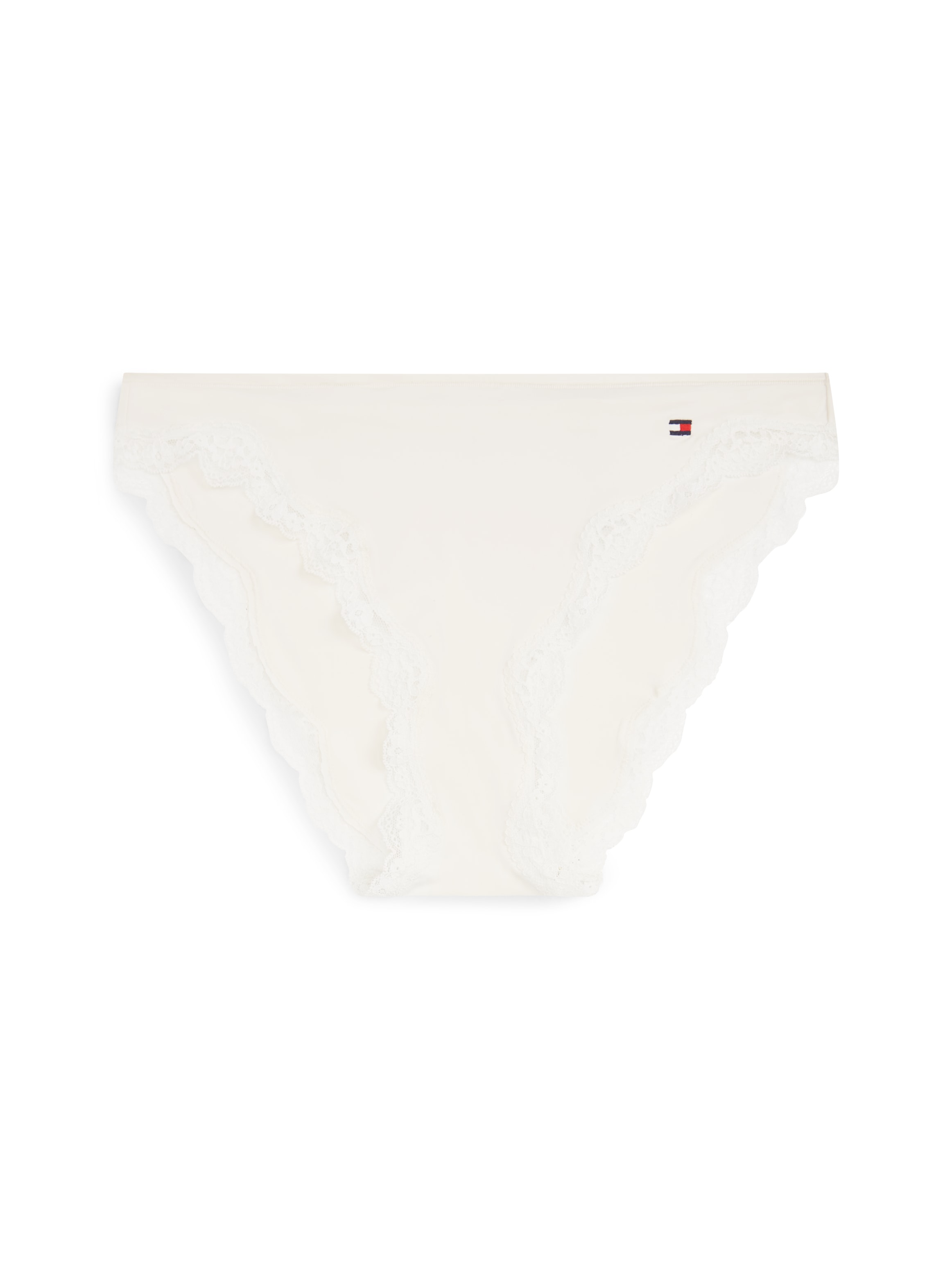 Tommy Hilfiger Underwear Slip mit Spitze und Logo-Flag