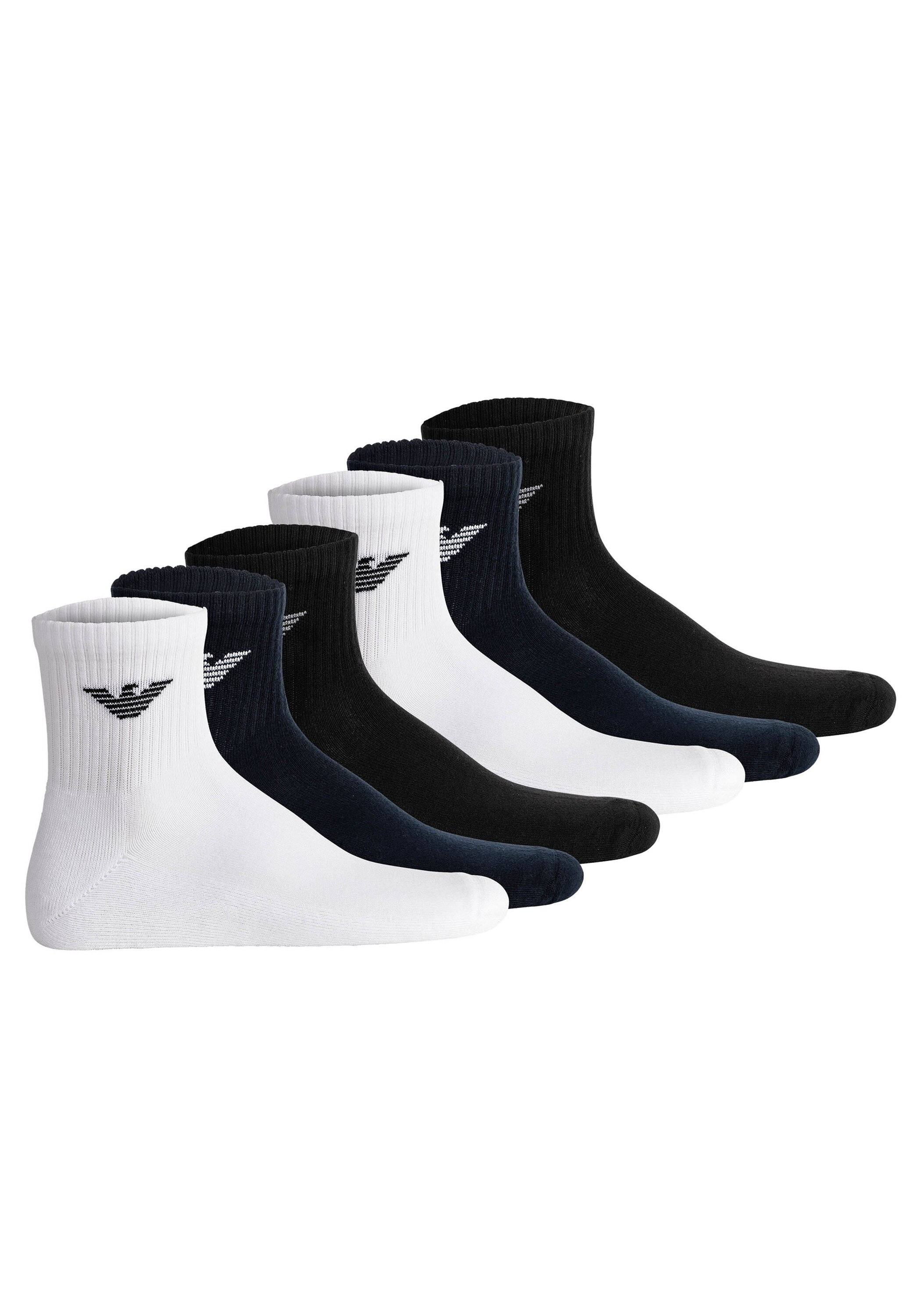 Emporio Armani Sneakersocken »Socken SPORTY SPONGE 6P 6er Pack« 6 Paar tlg.