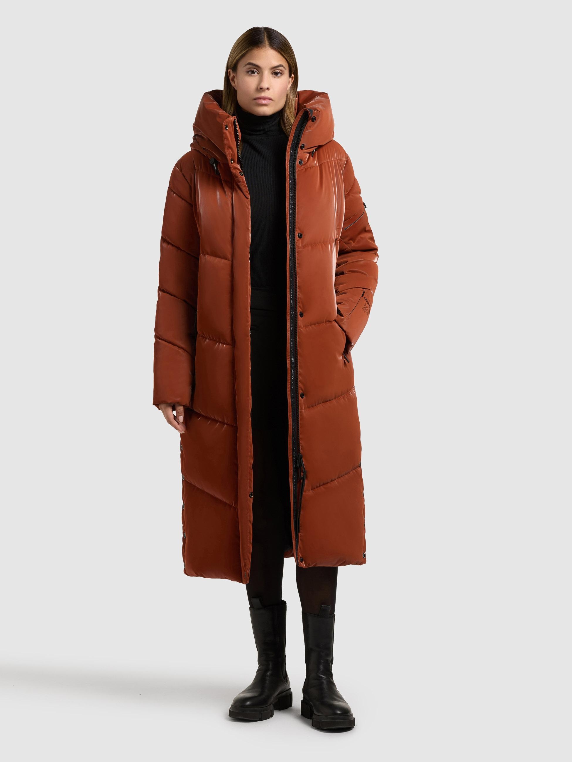 khujo Wintermantel »Wintermantel Pulset Shiny«