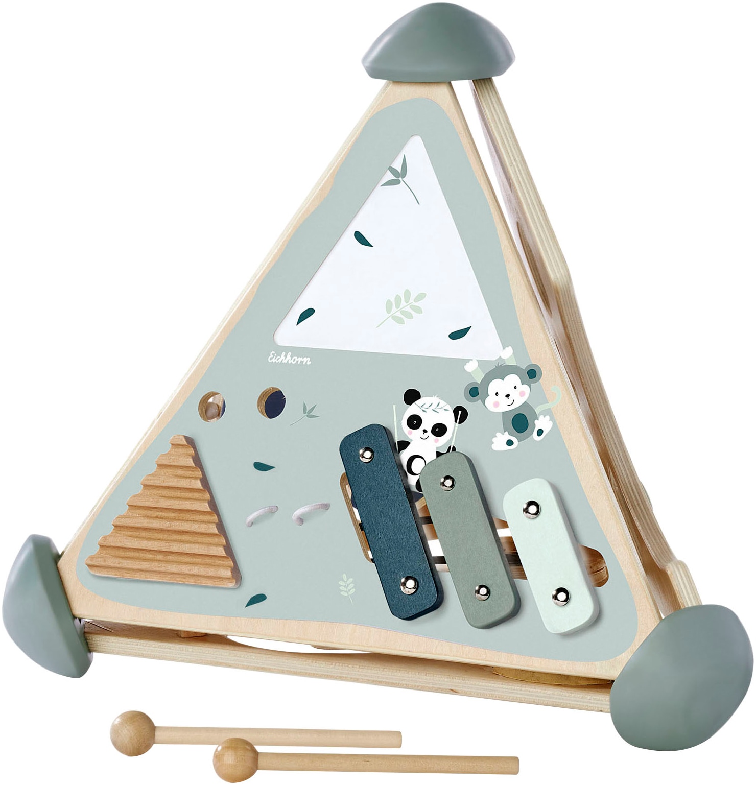 Eichhorn Steckspielzeug »Spielcenter Pyramide«, (16 tlg.)