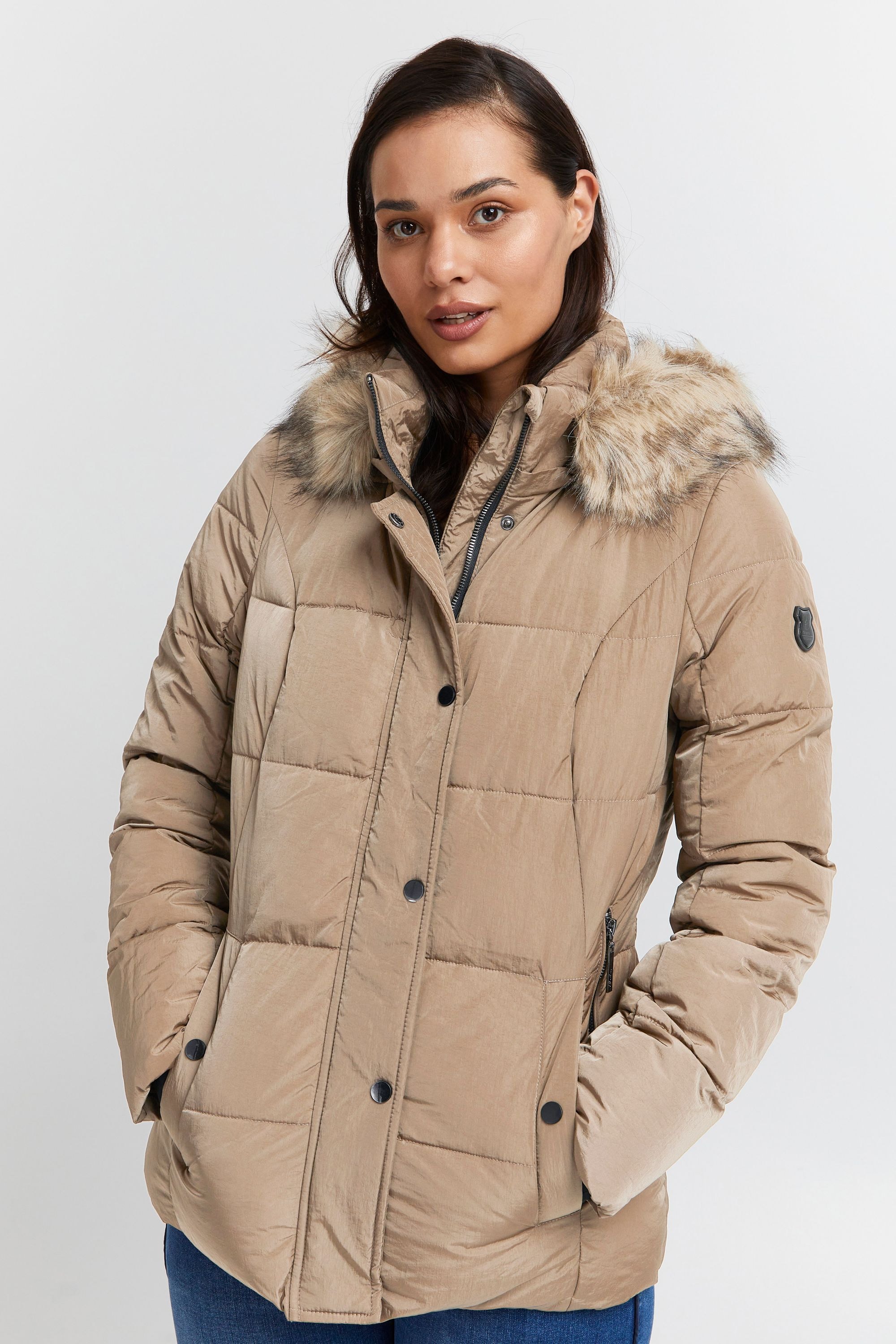 fransa Winterjacke »Winterjacke FRBac«, mit Kapuze