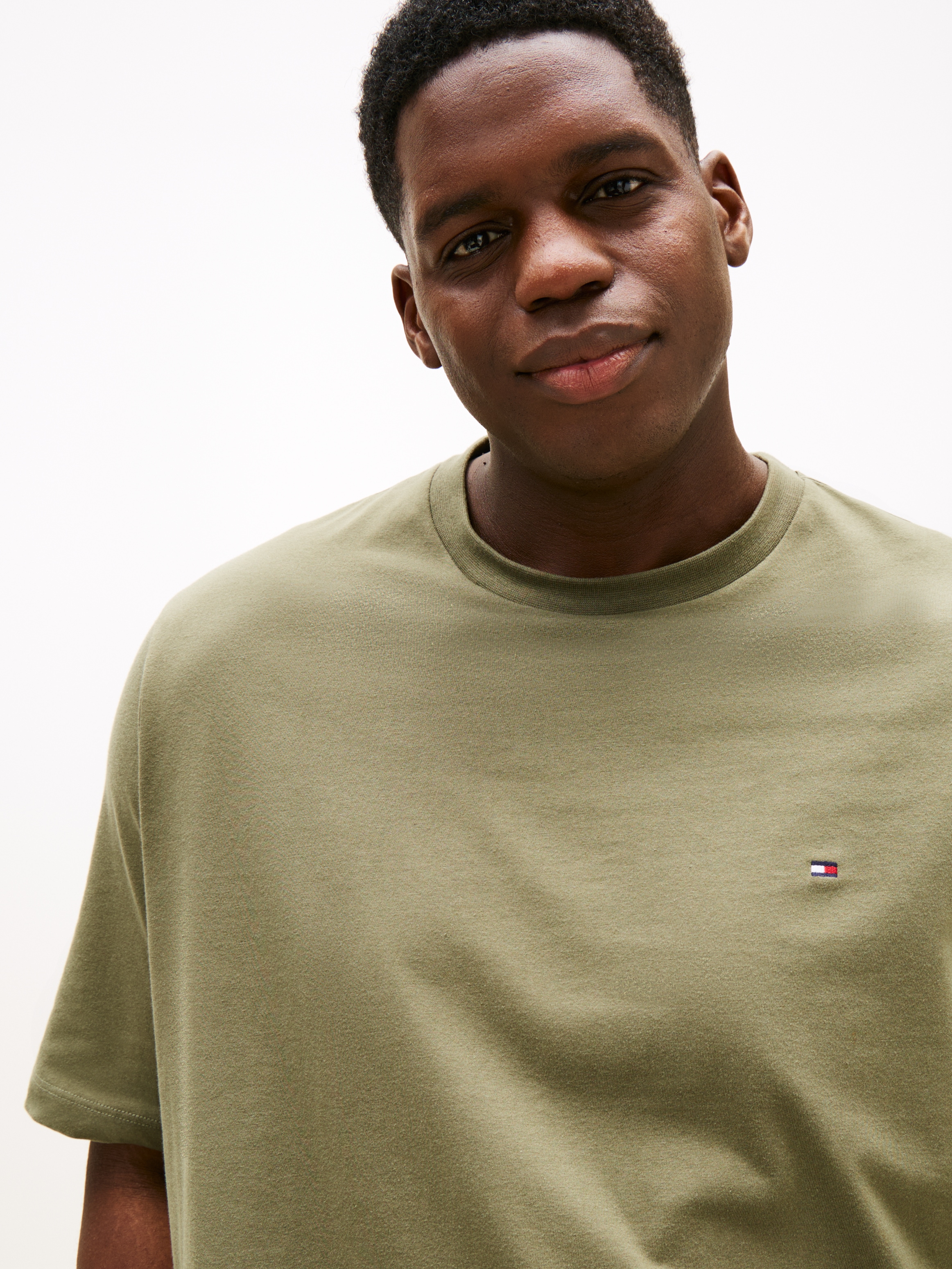 Tommy Hilfiger Big & Tall T-Shirt »BT-ESS SEASONAL REG SOLID TEE-B« Große Größen