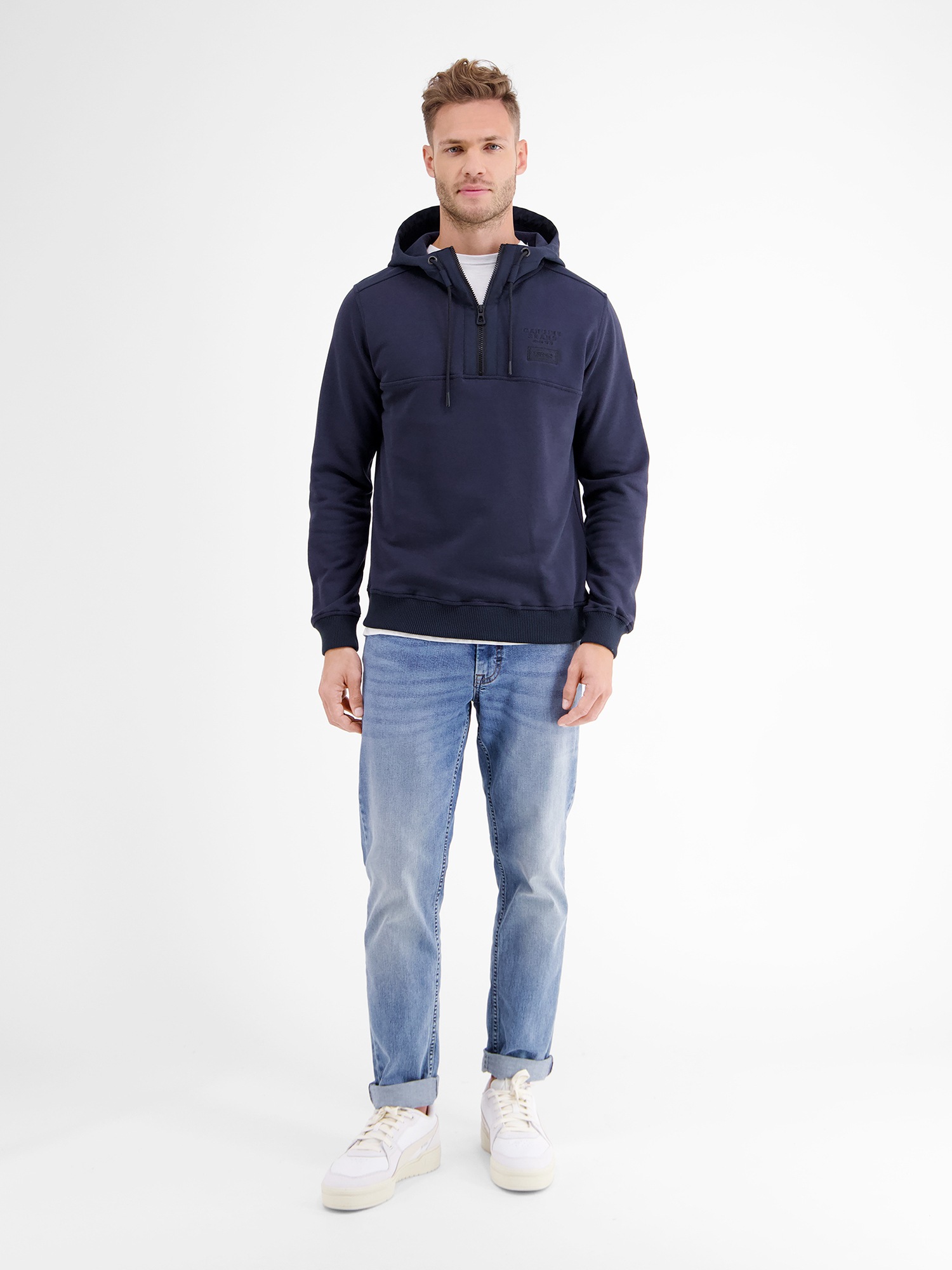 LERROS Sweatshirt »LERROS Troyer-Hoodie«