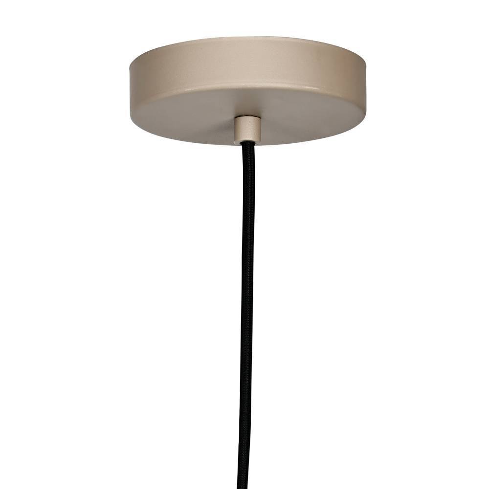 EGLO Hängeleuchte »VALDIOLA Pendellampe, Stahl, IP20, E27, Wohnzimmerlampe, Flurlampe«, 1 flammig, Leuchtmittel E27 | ohne Leuchtmittel, Esszimmerlampe aus Metall in Sandfarben und Messing-Gebürstet, E27