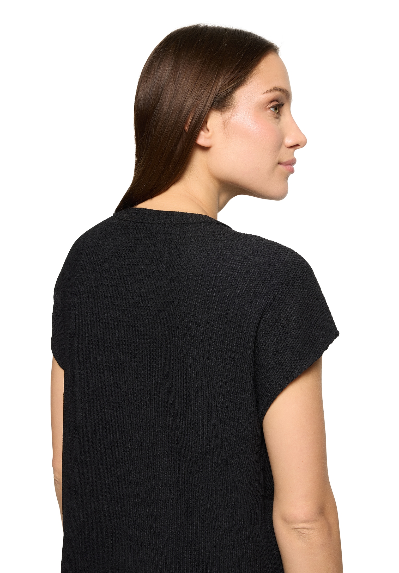 Betty Barclay Rundhalsshirt »Basic Shirt mit V-Ausschnitt«