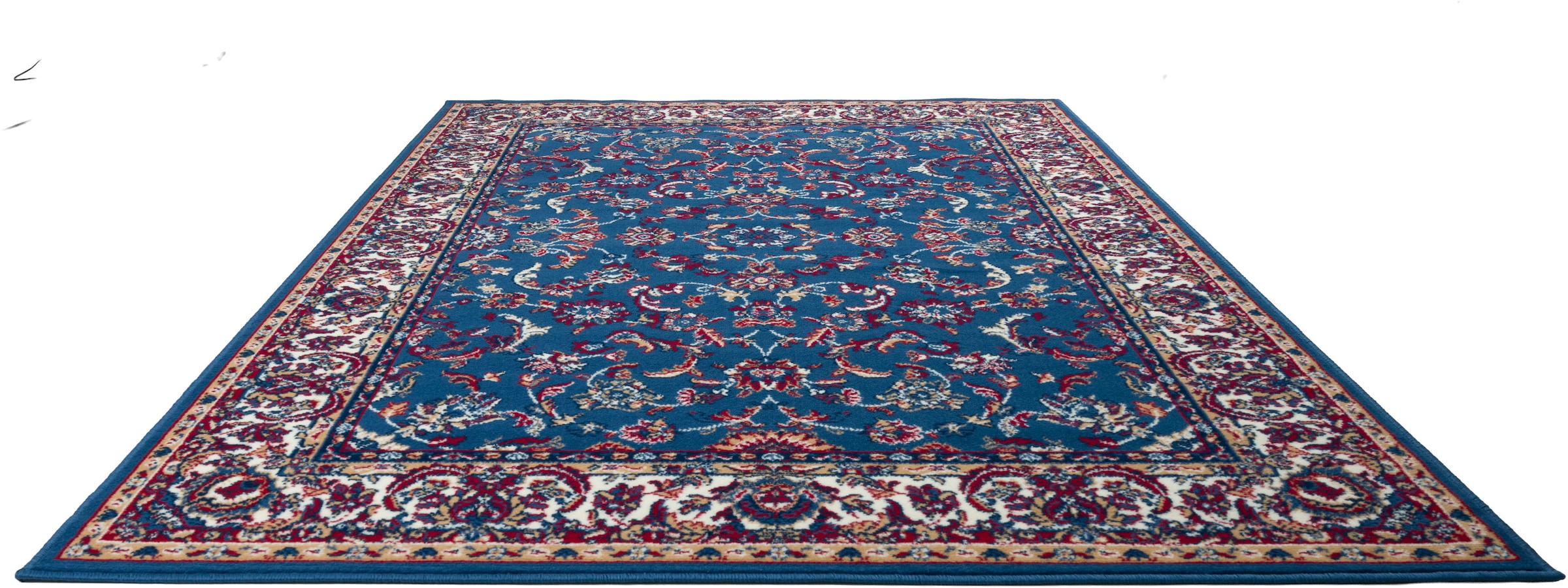OTTO home Teppich »Ezzo, mit Bordüre, Kurzflor, Made in Belgium«, rechteckig, 7 mm Höhe, Orient-Optik, Teppich, Wohnzimmer, Esszimmer, Schlafzimmer