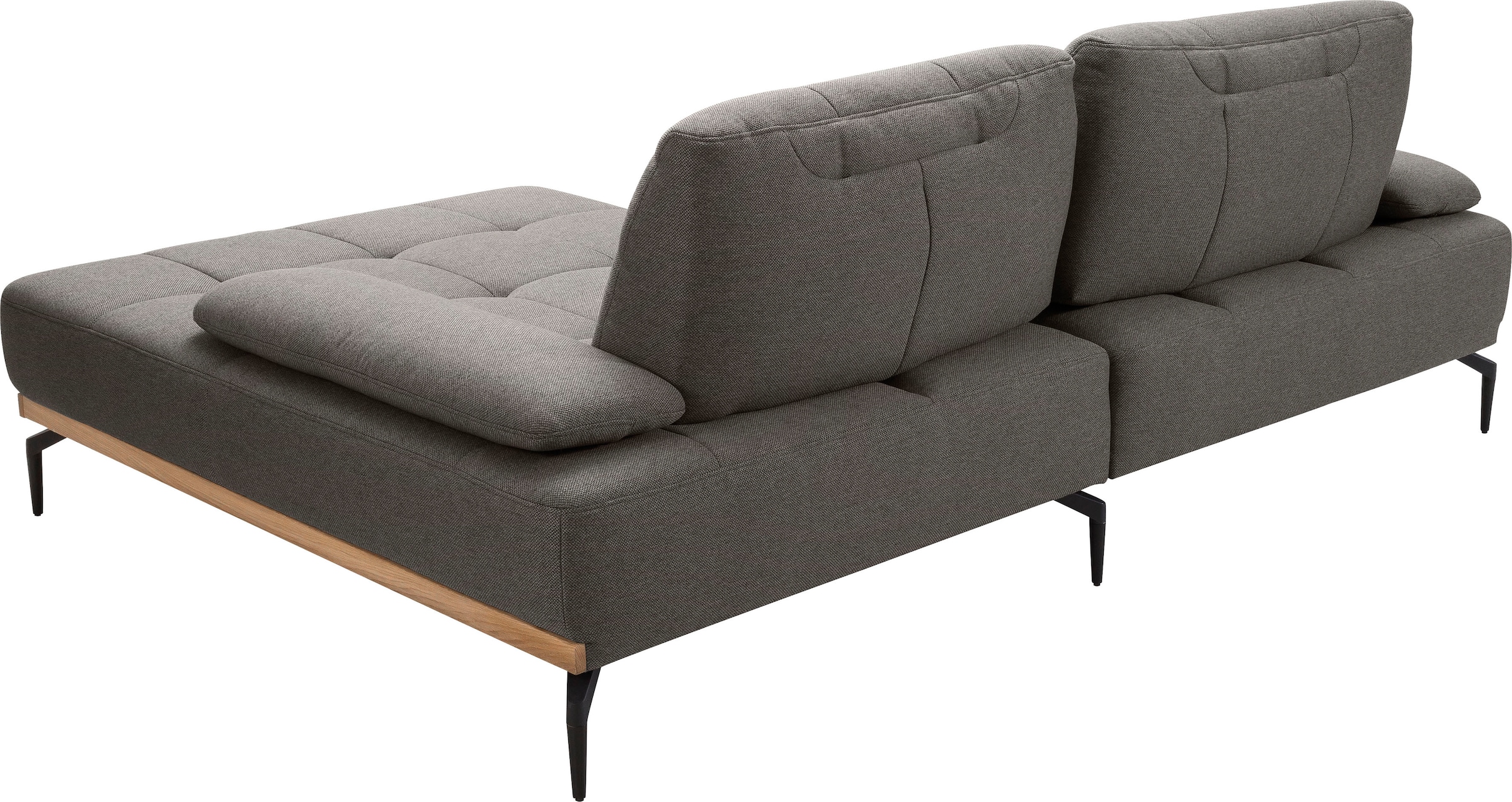 exxpo - sofa fashion Metallfüße OTTO Sitztiefenverstellung, Ecksofa, Online Armlehnenverstellung, Inklusive Shop