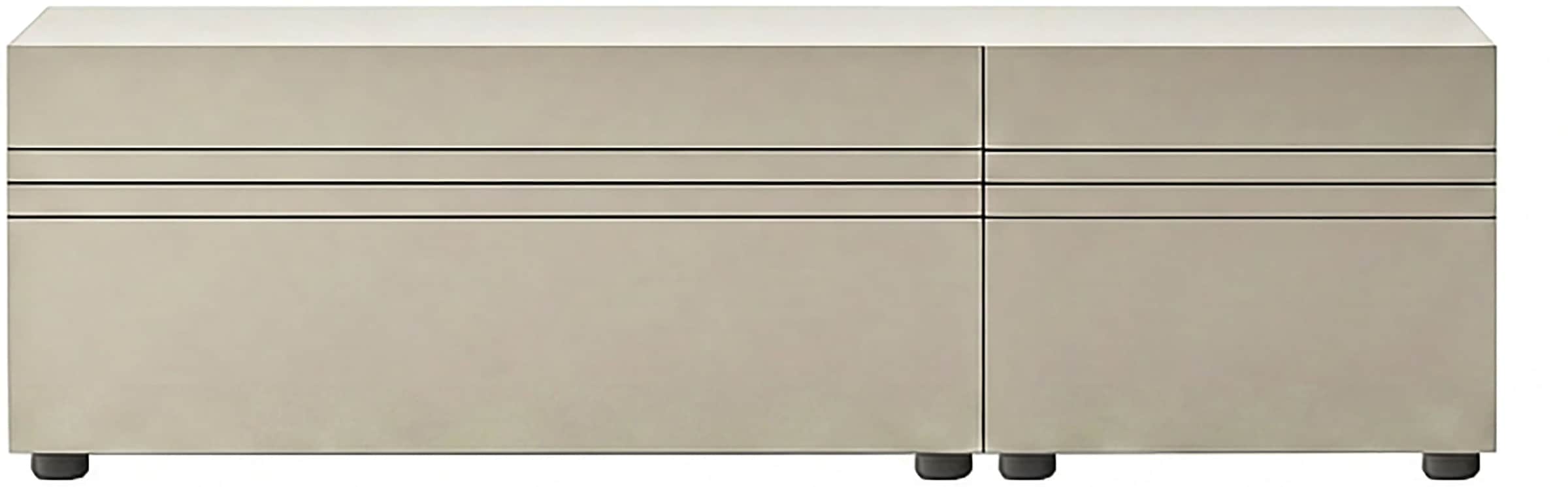 OTTO home Lowboard »SPIAGGIA, 2-teiliges Set, Breite 135cm, stehend & hängend montierbar« TV-Möbel, TV-Schrank, TV-Lowboard, Mediaboard