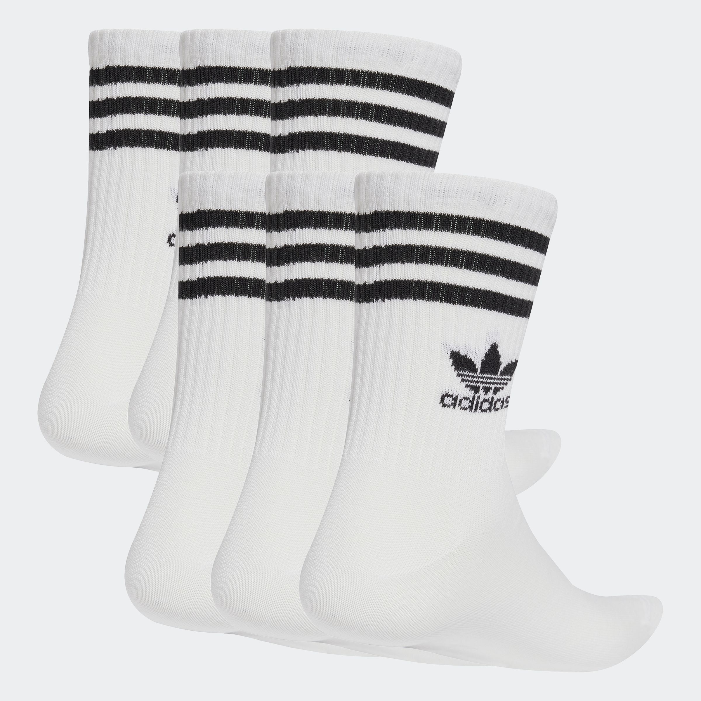 adidas Originals Sportsocken »3 STRIP CRW 6PP«, (6 Paar)