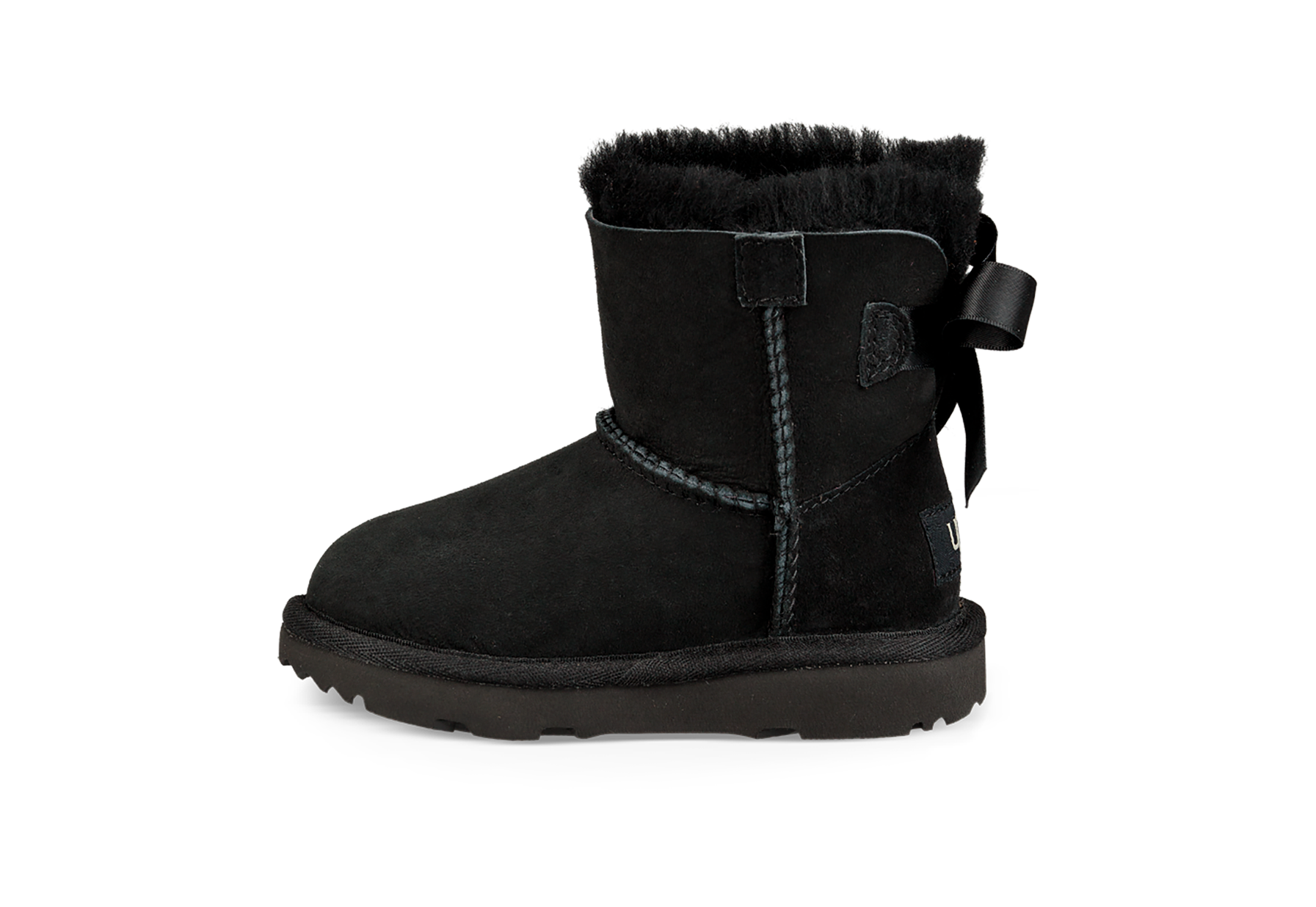 UGG Winterboots  Kurzstiefel, Schlupfboots mit Schleife an der Rückseite