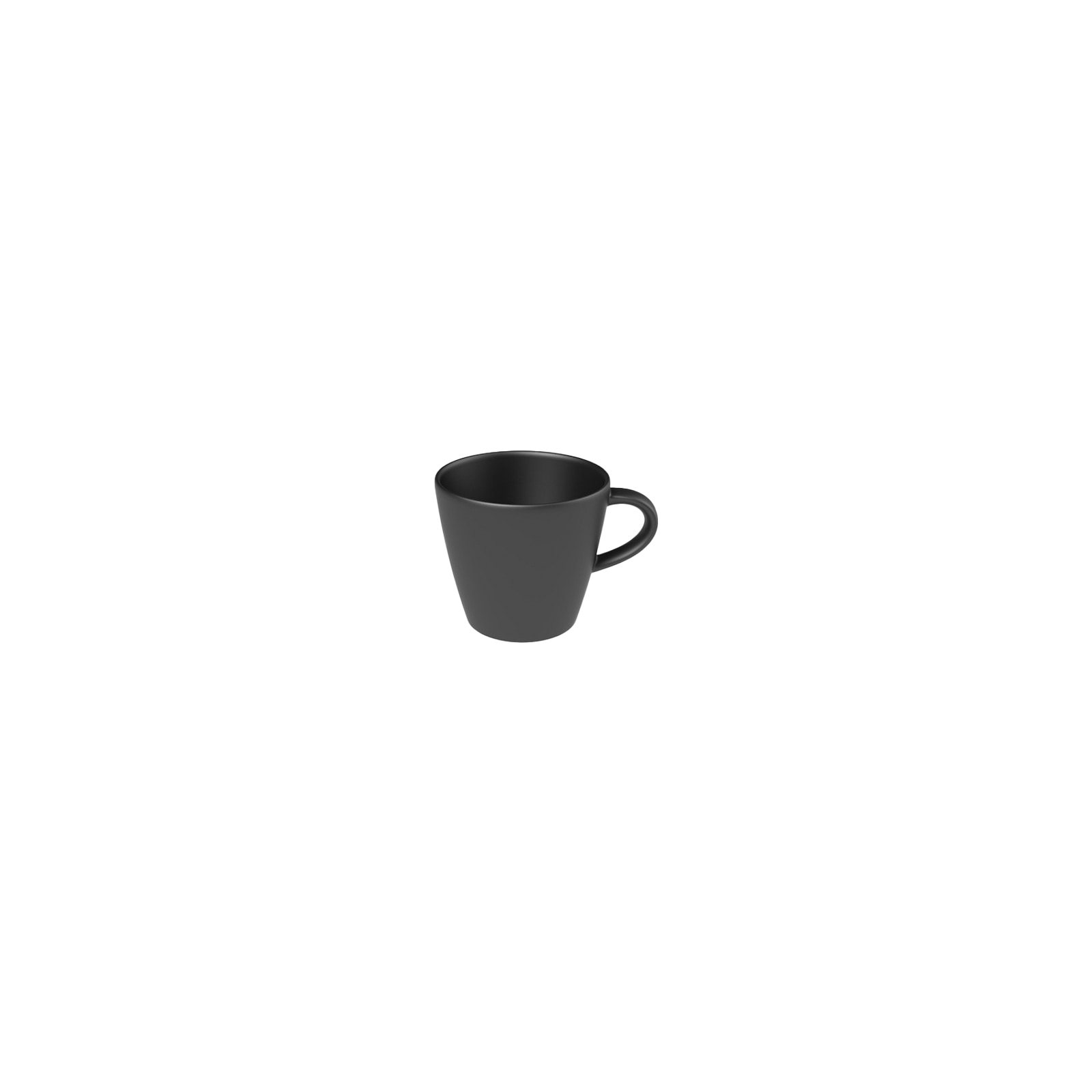 Villeroy & Boch Tasse »Kaffeetasse Manufacture Rock 150 ml 6er Set schwarz«