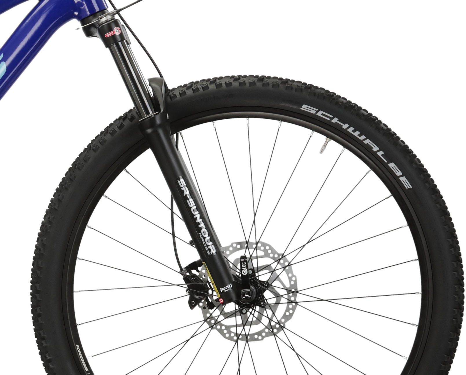 Kross Mountainbike »KROSS MTB Hardtail Level 5.0 29" blau 11 Gänge«, 11 Gang, Shimano, CUES U6000 Schaltwerk, Kettenschaltung