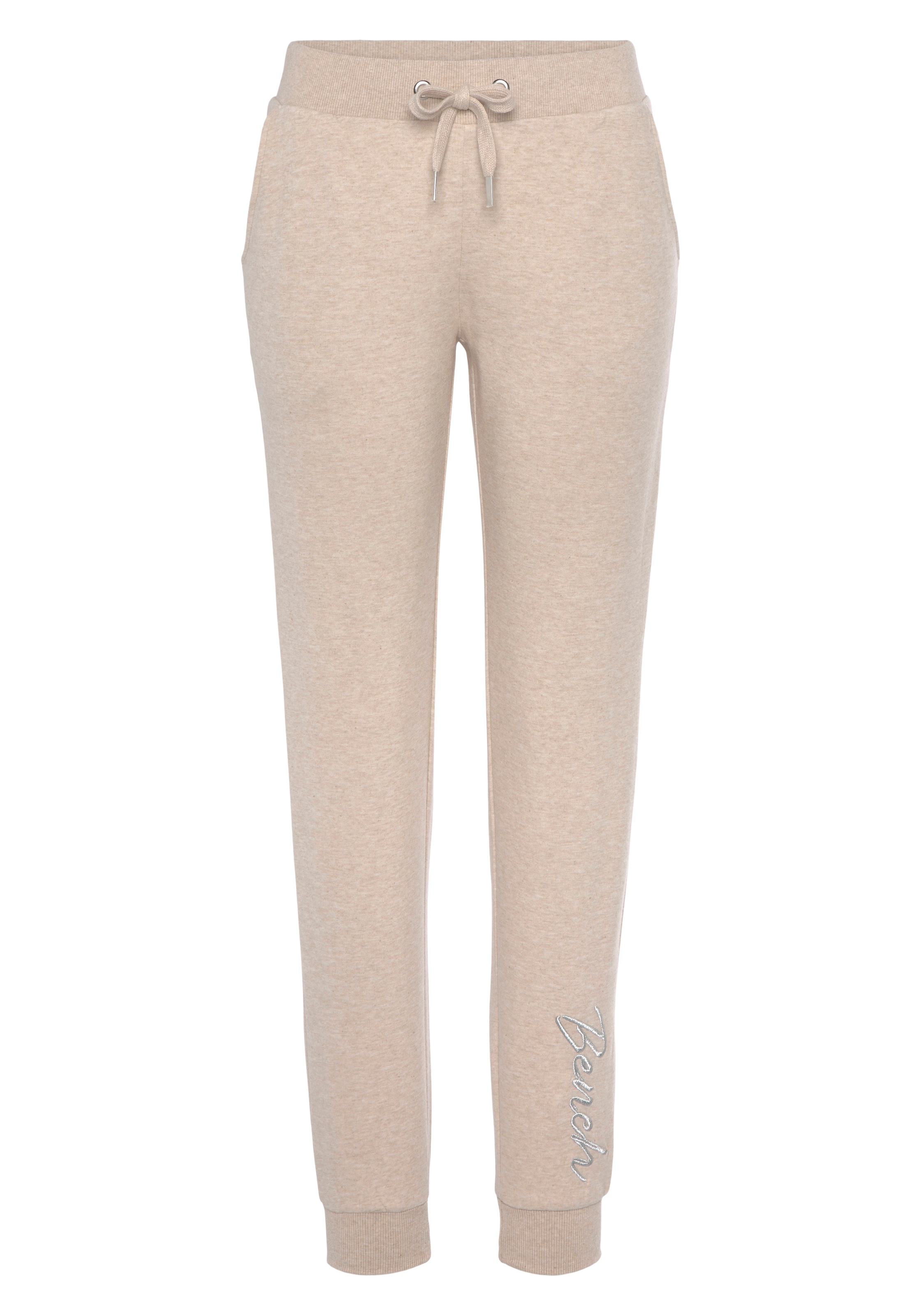 Bench. Loungewear Relaxhose »-Loungehose, Sweathose«, mit glänzender Logostickerei, Loungewear, Loungeanzug