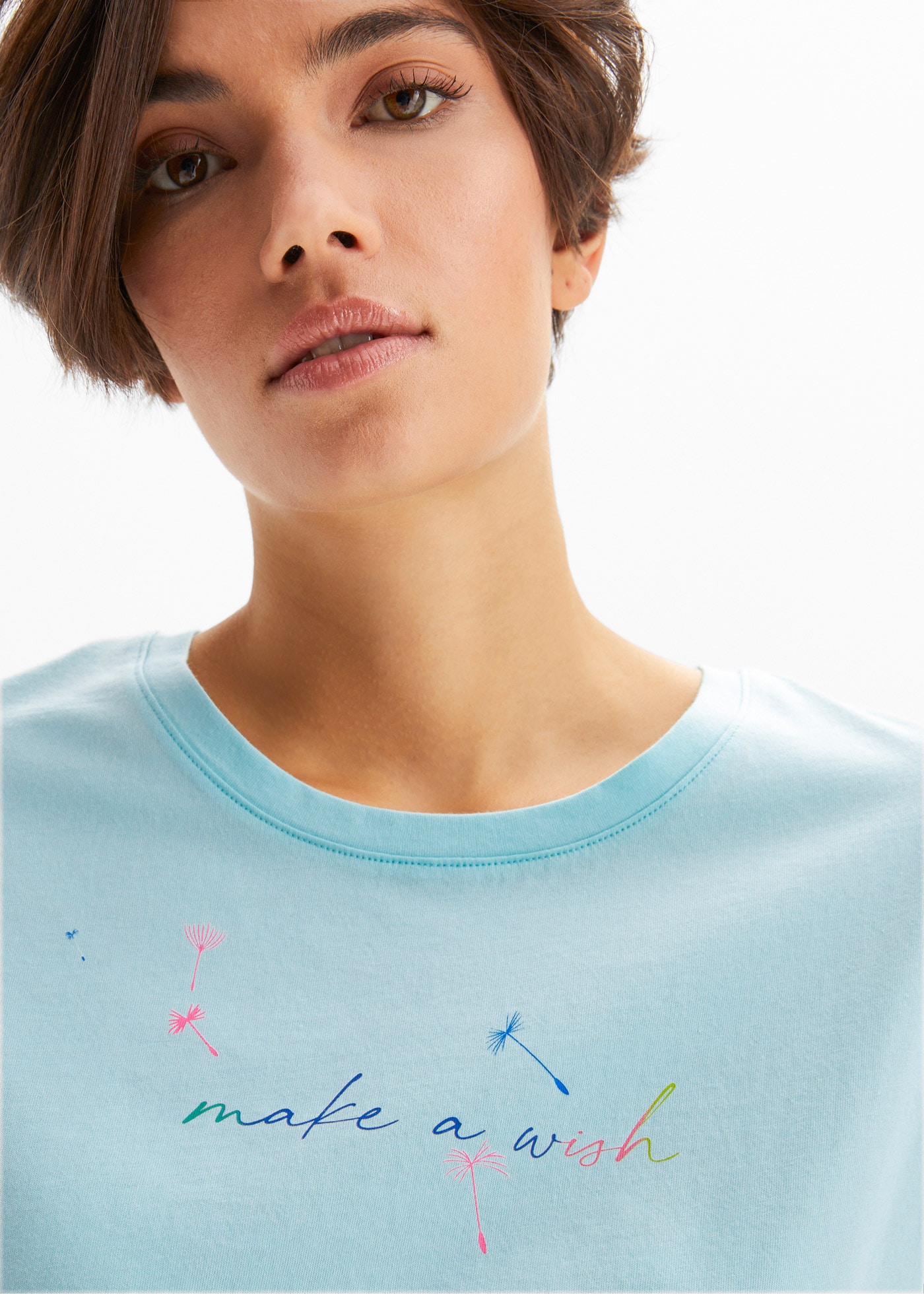 bonprix T-Shirt »Shirt mit Pusteblumen« Shirt mit Pusteblumen