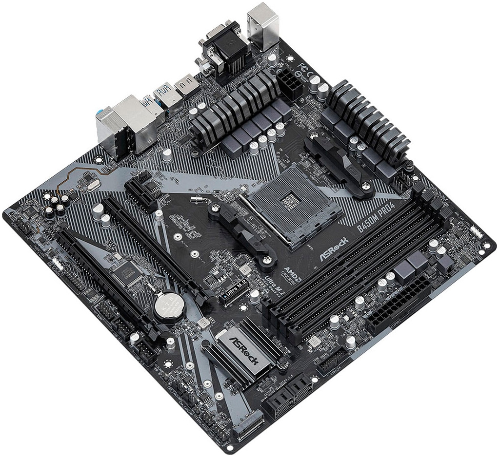 Asrock Mainboard »B450M Pro4 R2.0«