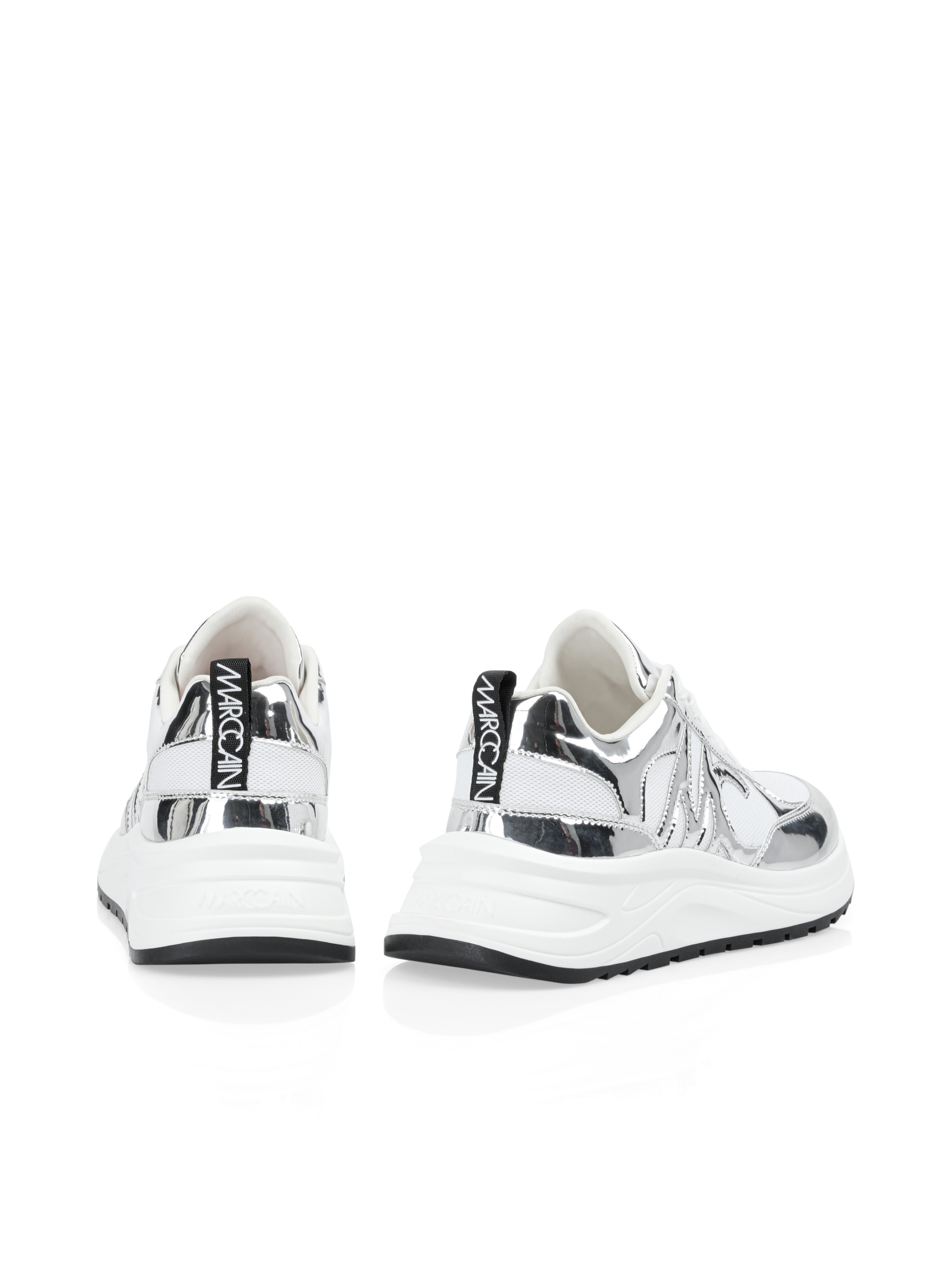 Marc Cain Plateausneaker »"Sky Colours"«, Chunky Sneaker im Metallic Look