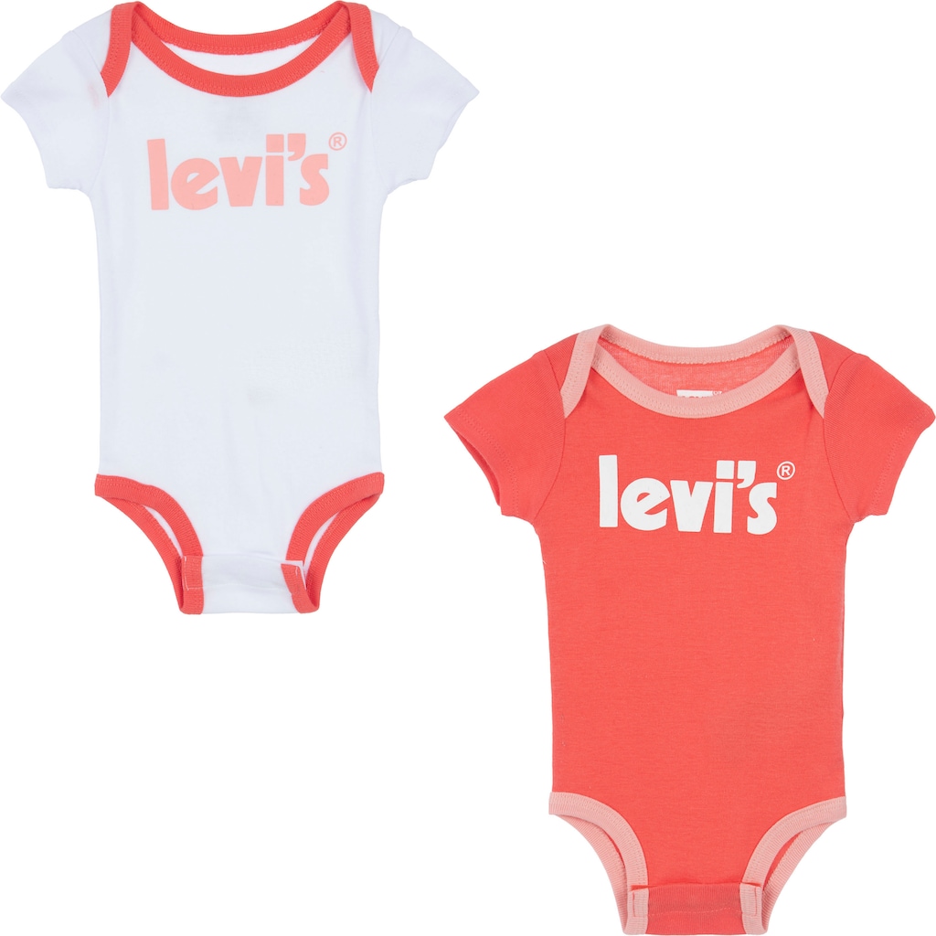 Levi's® Kids Kurzarmbody, (Set, 2 tlg.)