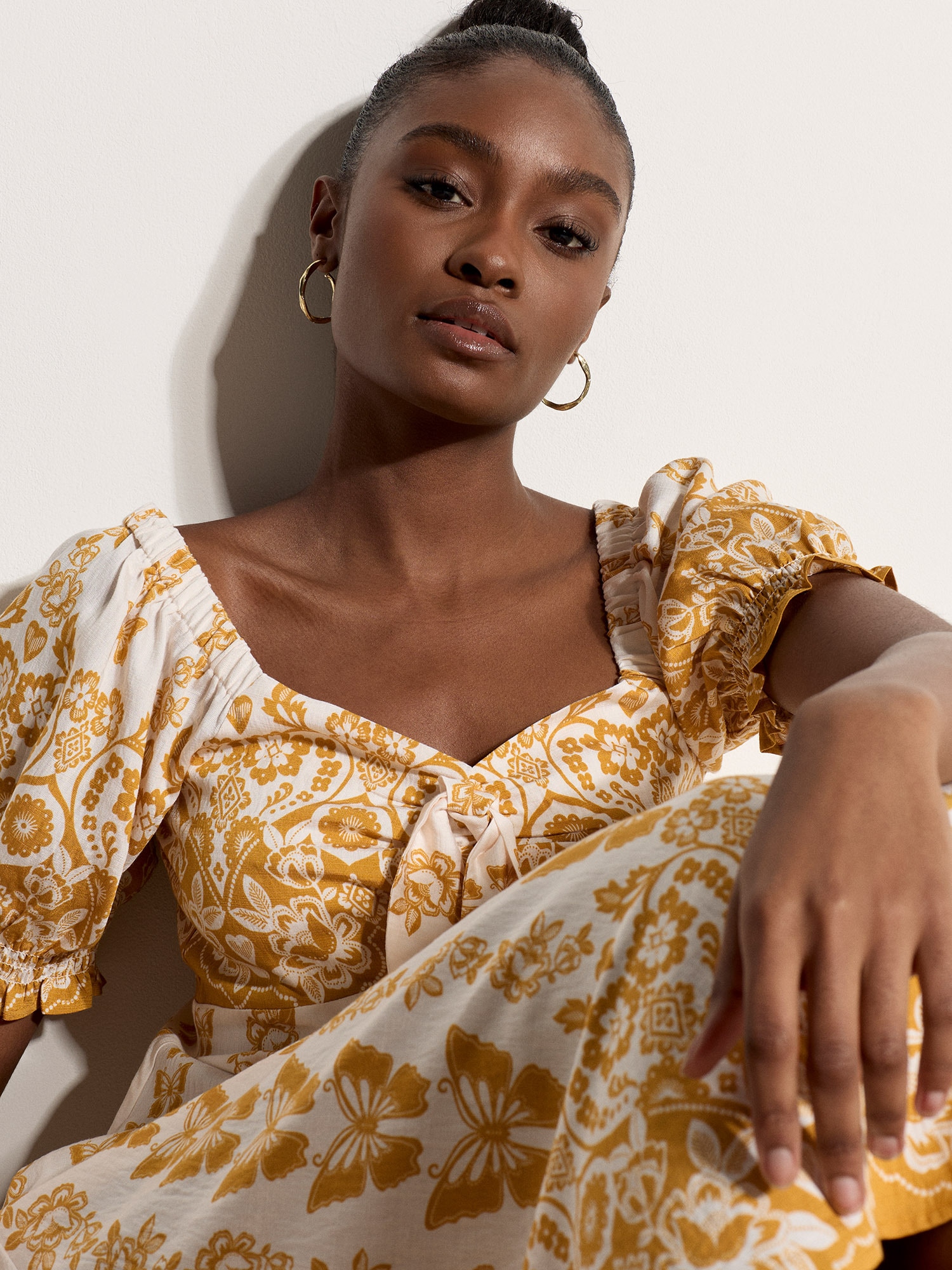 Apricot Midikleid »Midikleid« Schleife