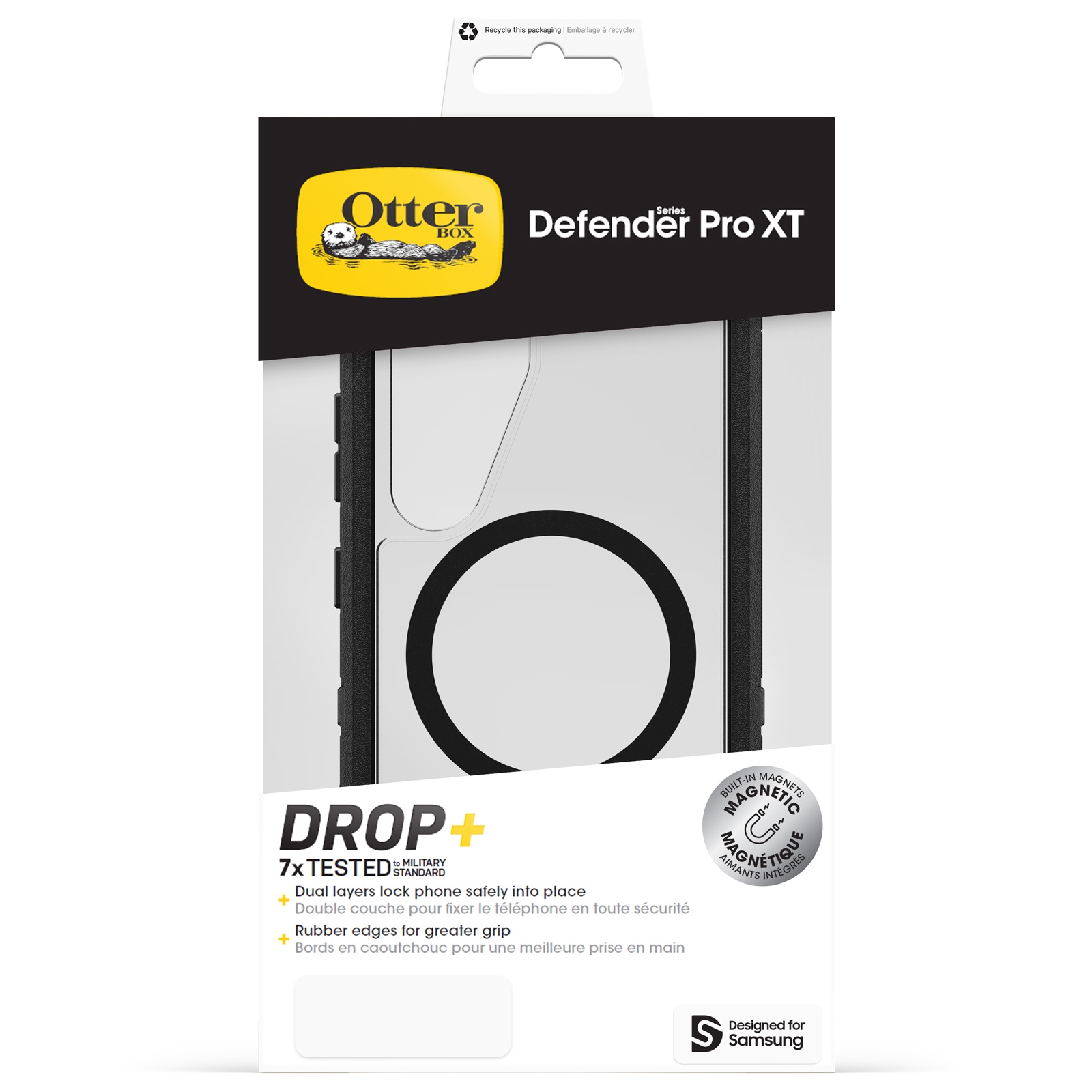 Otterbox Handyhülle »Defender Pro XT with Magnets für Samsung Galaxy S25« Samsung Galaxy S25 Backcover, Schutzhülle, Handyschutzhülle, Case, Schutzcase, stoßfest