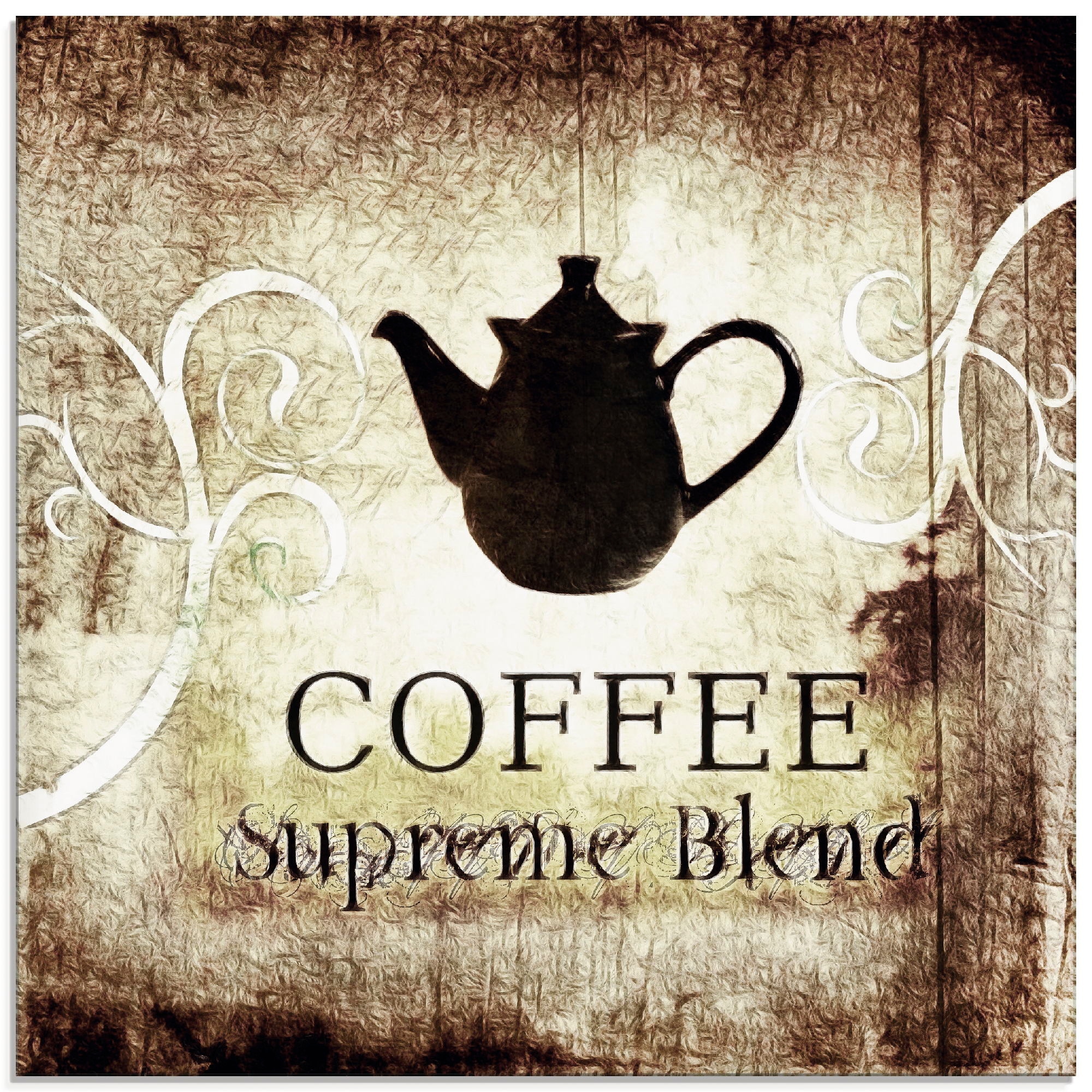 Artland Glasbild »Kaffee«, Getränke, (1 St.), in verschiedenen Größen im  OTTO Online Shop