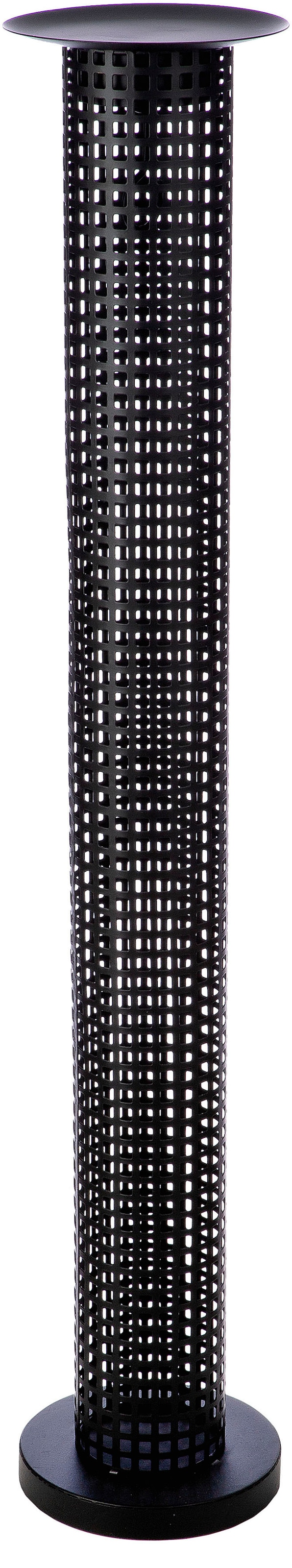 Casablanca By Gilde Standkerzenhalter »Stumpenkerzenhalter Retino in schwarz, Größe B/H/T: 102 cm