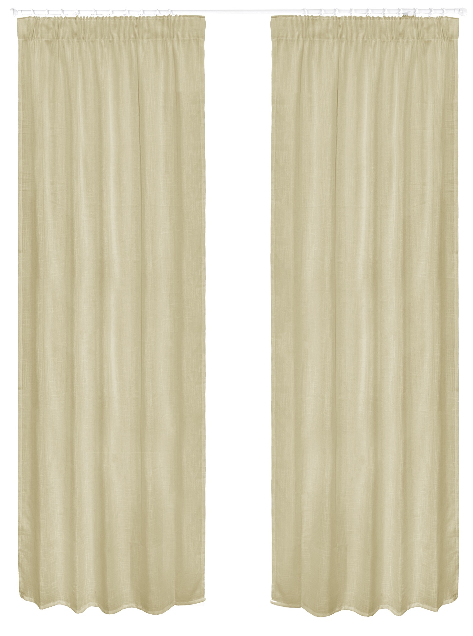 andas Gardine »Tursik«, (1 St.), Blickdicht, Leinenlook, Polyester