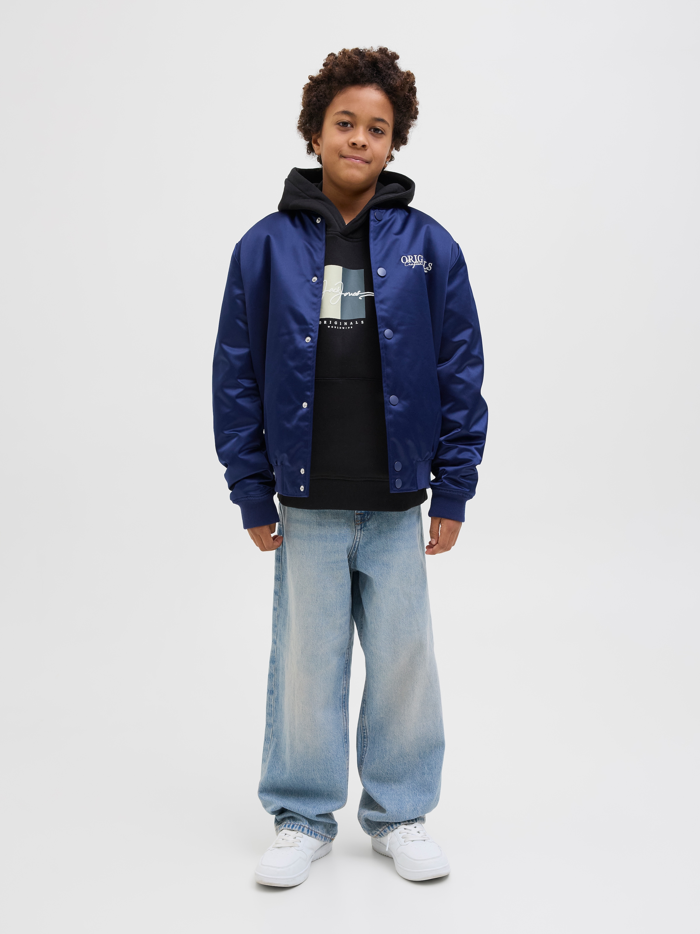 Jack & Jones Junior Kapuzensweatshirt »JORFREDERIKSBERG BOX SCI SW.H SN UNB JNR«