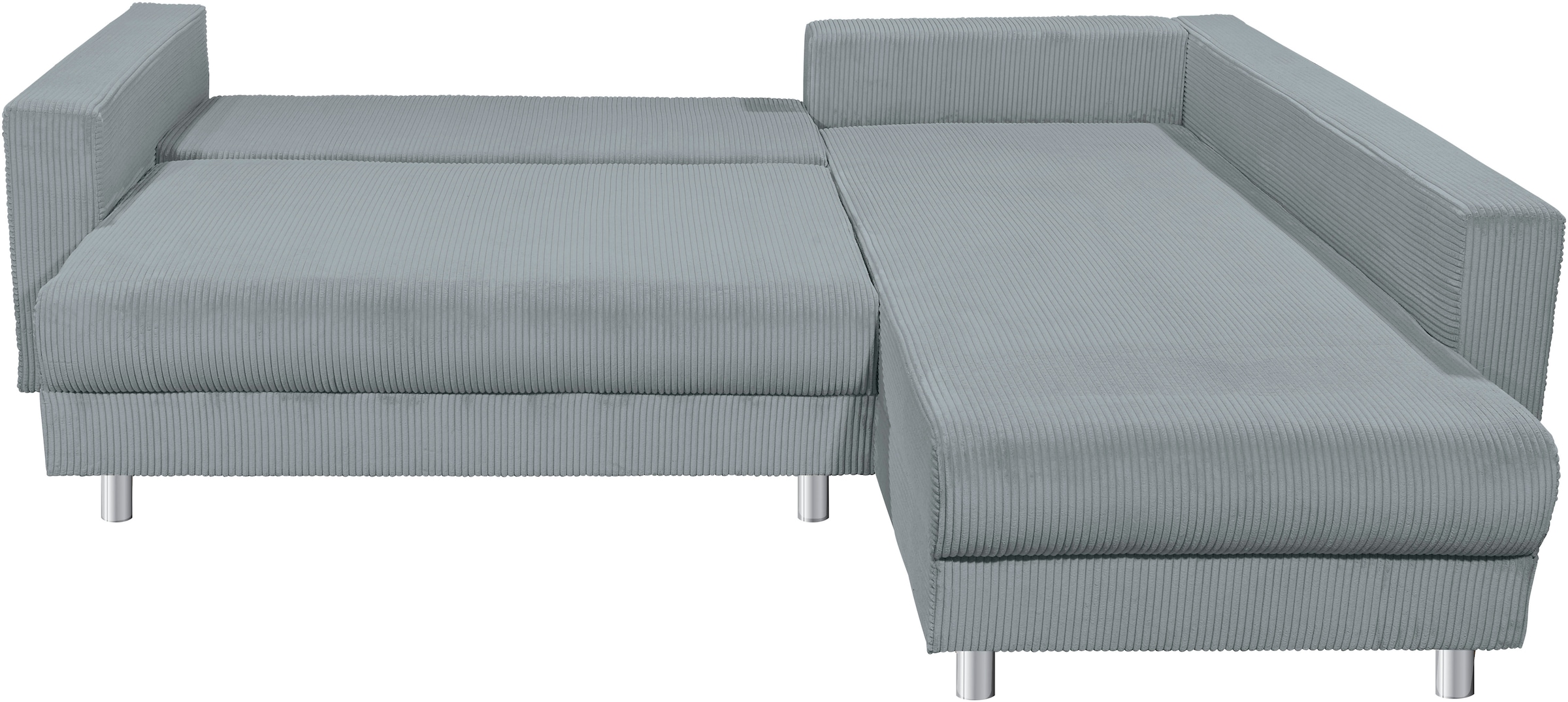 INOSIGN Ecksofa »153« Inkl. Schlaffunktion und großen Strauraum