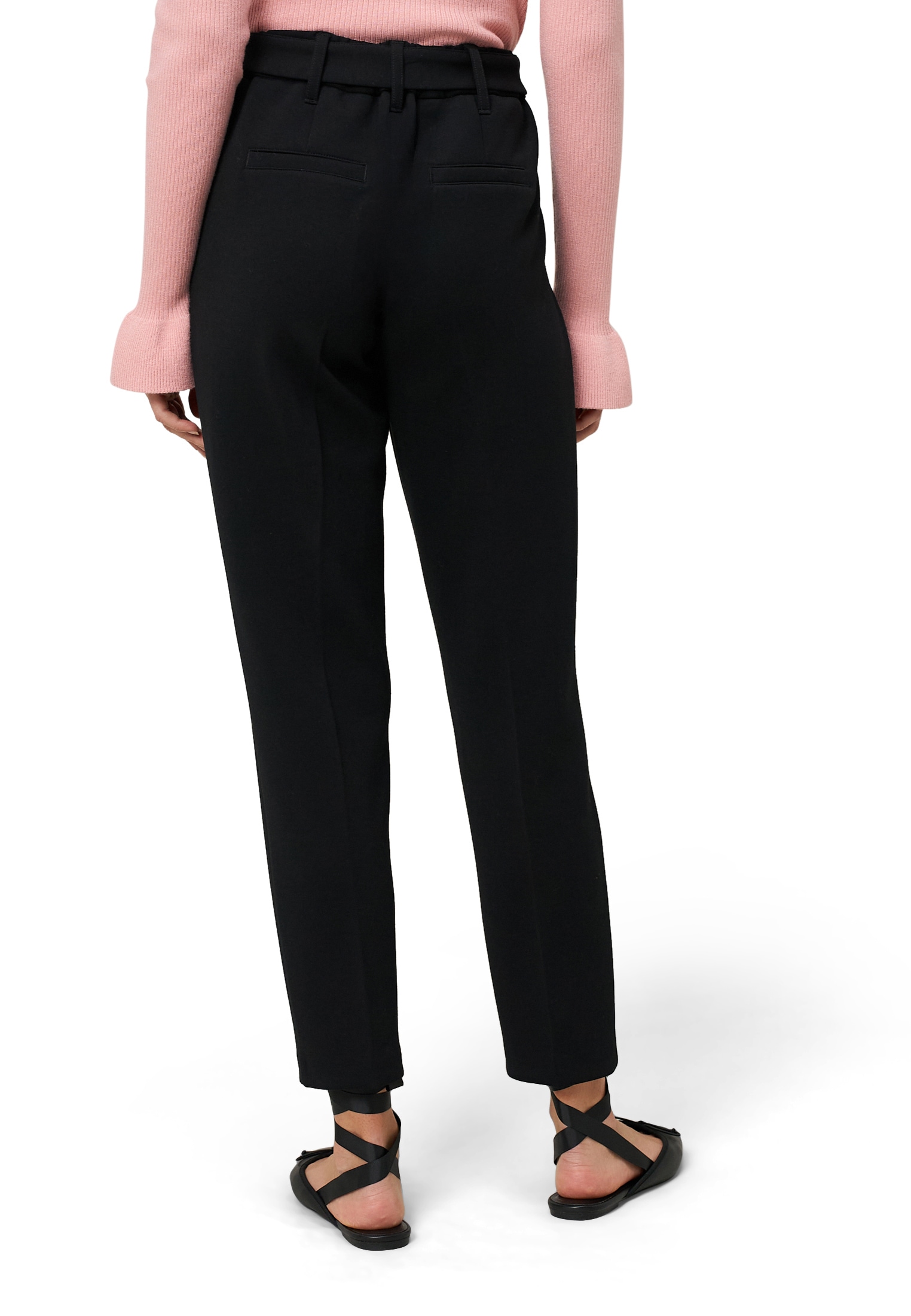 Zero Stoffhose »Stoffhose mit Bindegürtel 28 Inch«