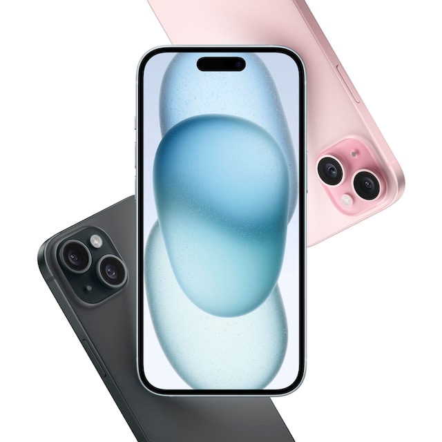 Apple Smartphone »iPhone 15 512GB«, rosa, 15,5 cm/6,1 Zoll, 512 GB  Speicherplatz, 48 MP Kamera bestellen bei OTTO