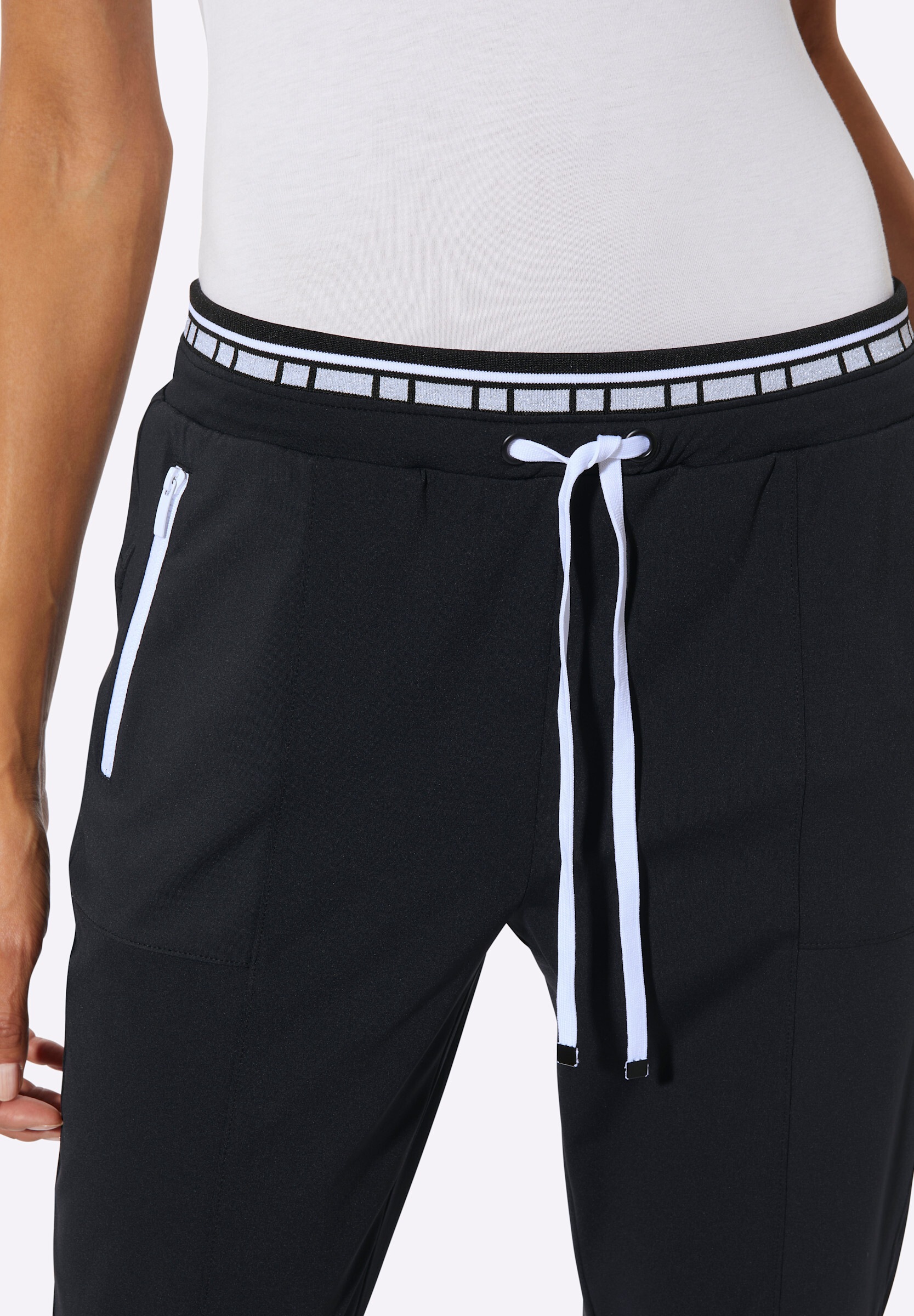creation L Jogger Pants »Jogg Pants Jogg Pants mit doppeltem Bund«