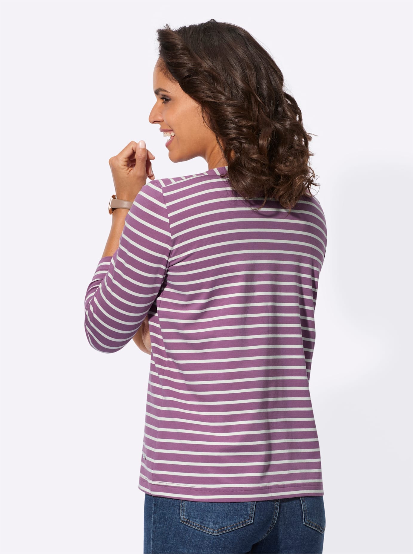 Casual Looks 3/4-Arm-Shirt »Ringelshirt« 1 Stk.