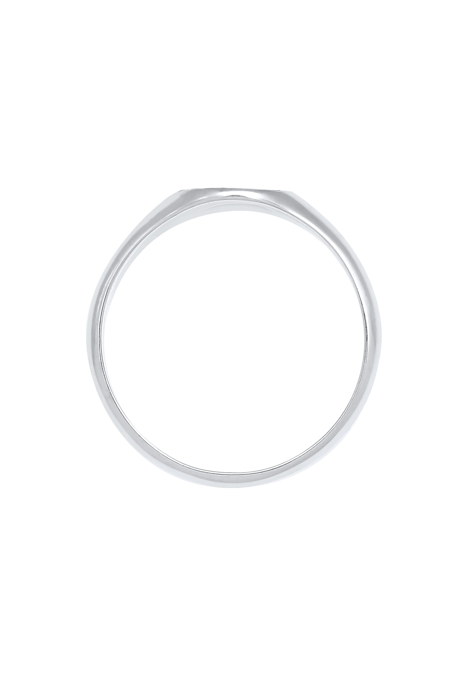 Elli Siegelring »Ring Siegelring Damen Royal Basic Design 925 Silber«