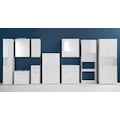 trendteam Hochschrank »Amanda«, Höhe 190 cm, Badezimmerschrank mit 4 Türen und 1 offenen Fach, verstellbare Zwischenböden, MDF-Fronten in Hochglanz- oder Holzoptik