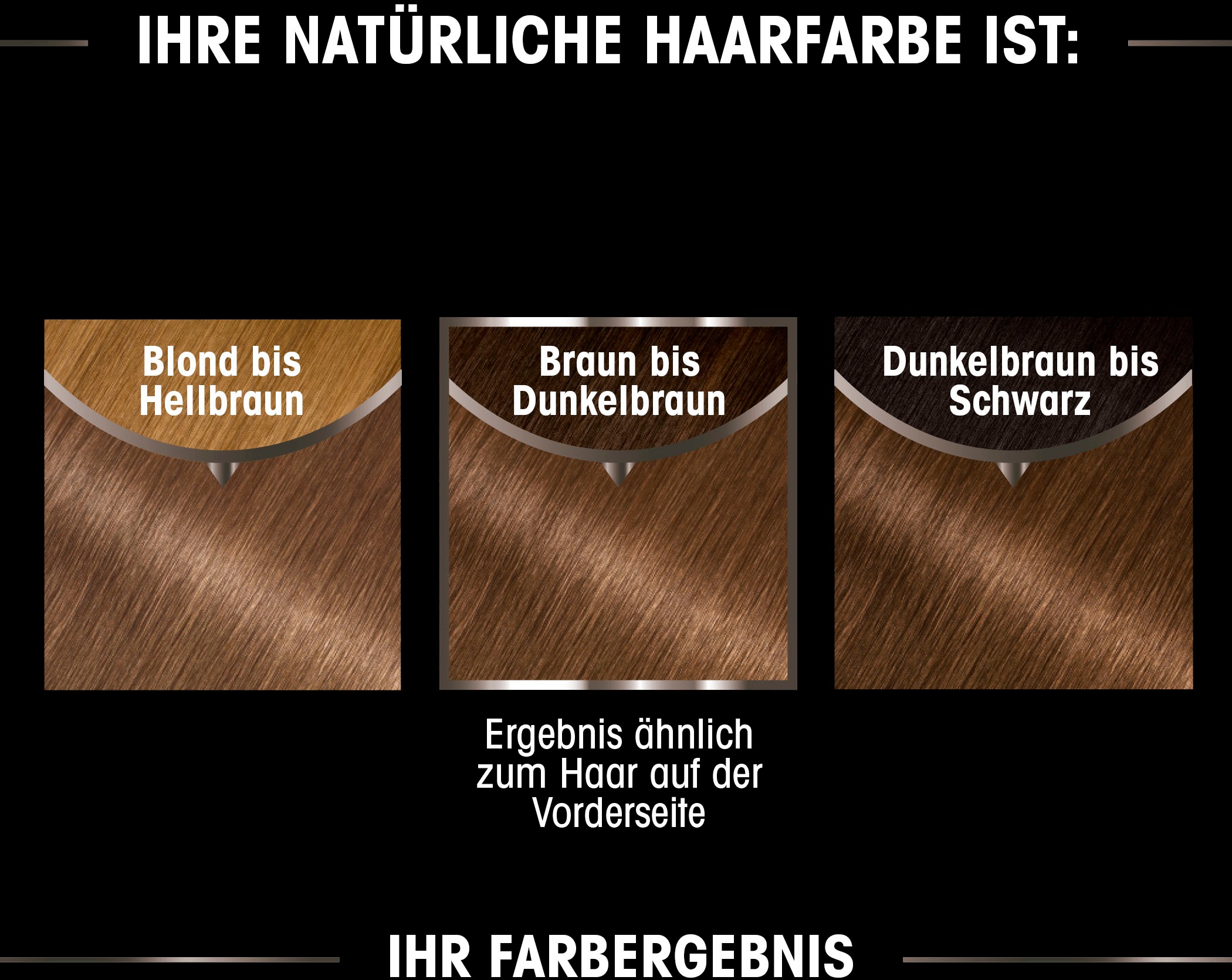 GARNIER Coloration »Garnier Olia dauerhafte Haarfarbe«, (Set, 3 tlg.), Ölbasis