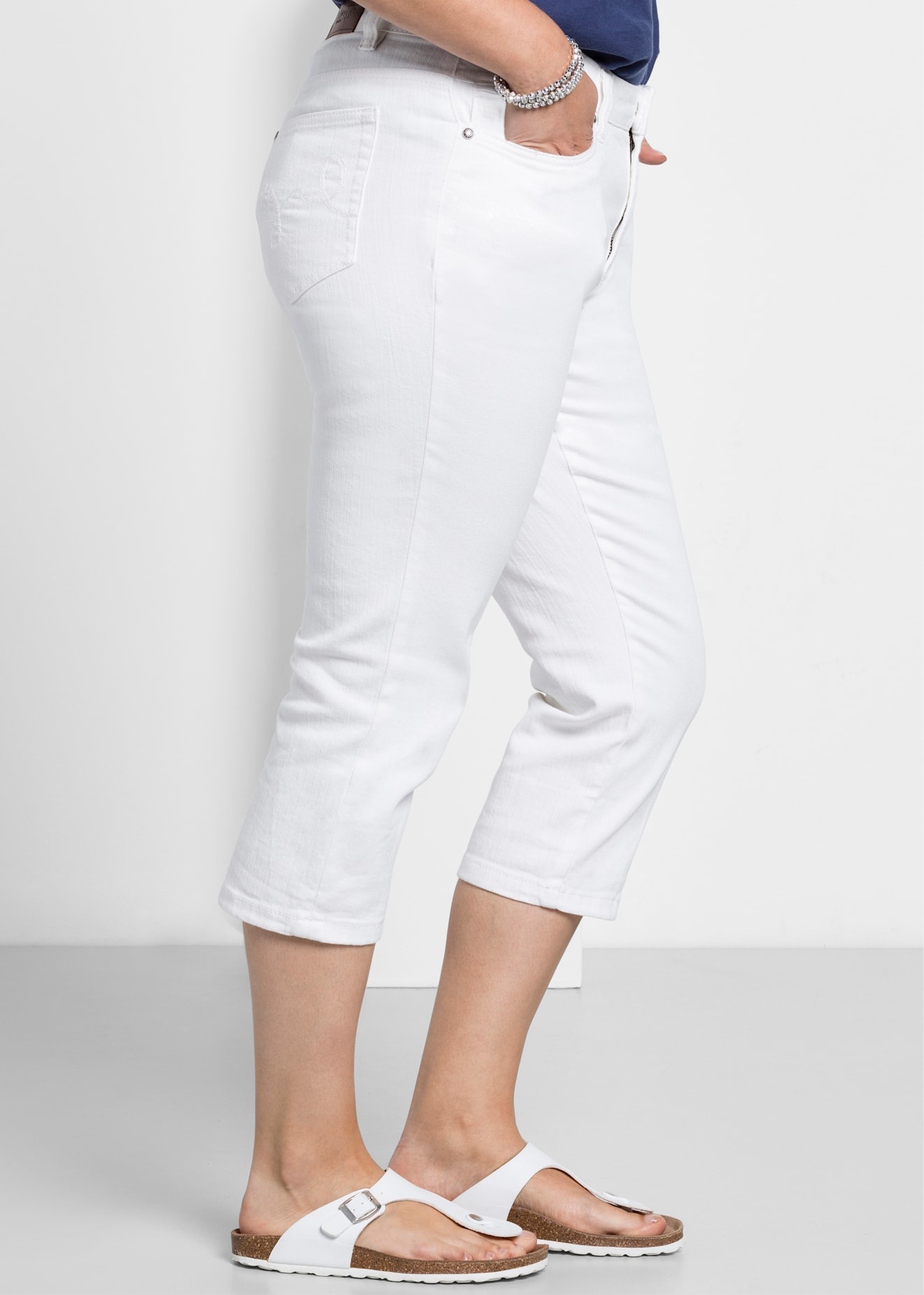 Sheego 5-Pocket-Jeans, (1 tlg.)