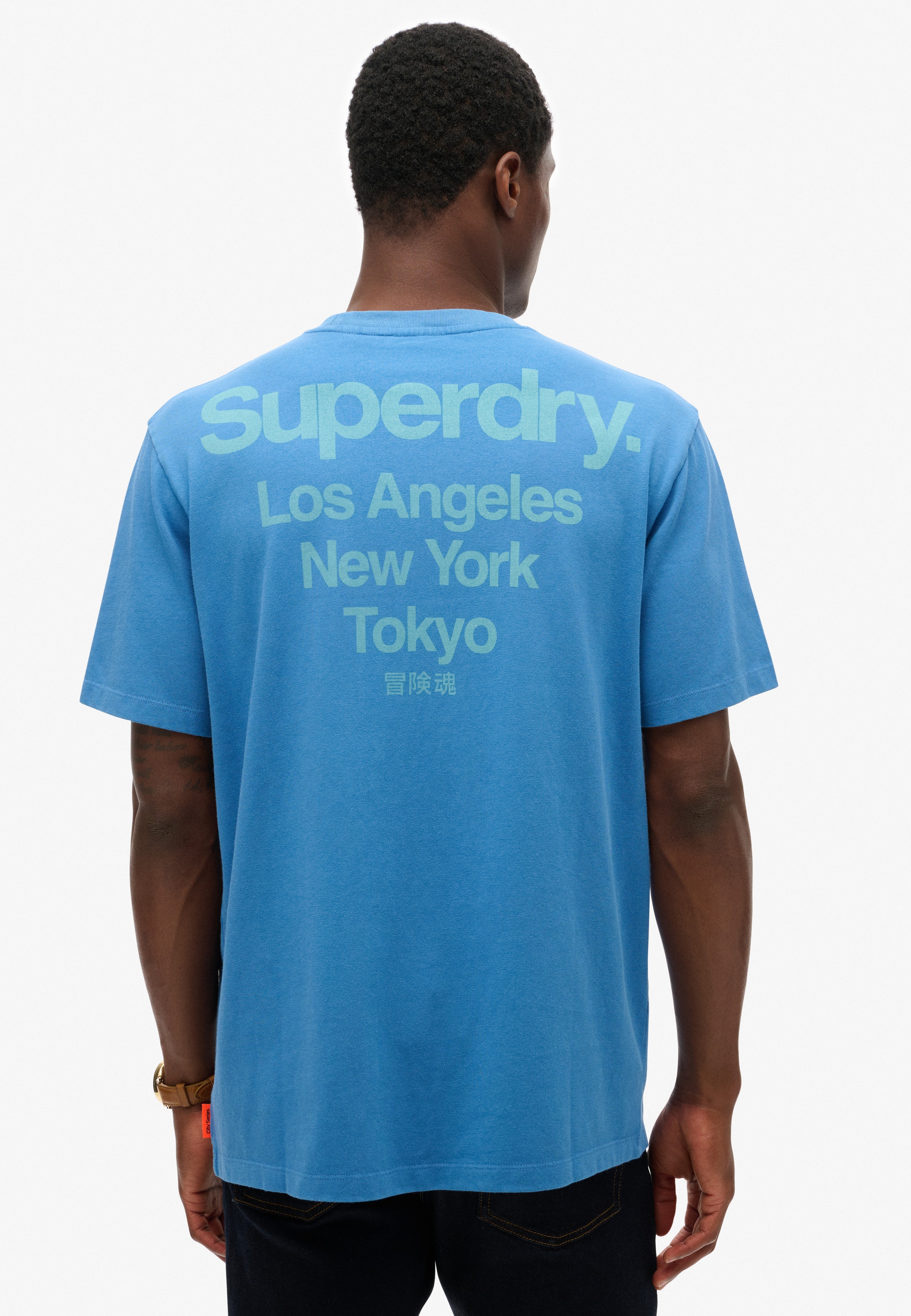 Superdry Rundhalsshirt »CORE LOGO CITY T SHIRT«