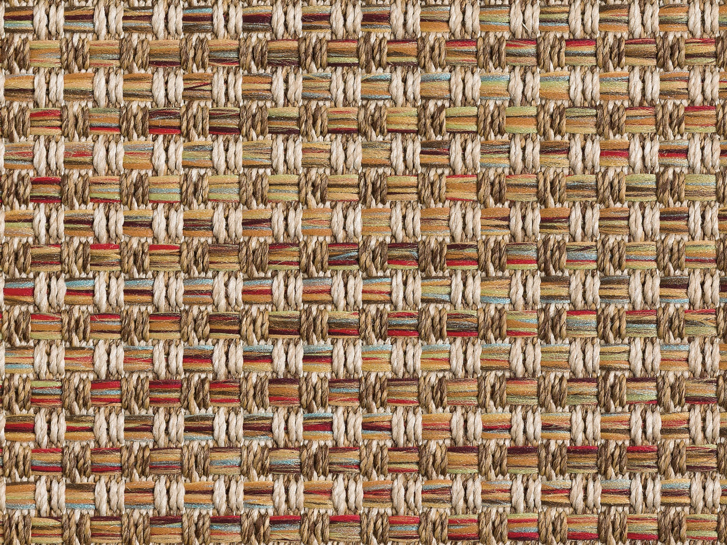 Dekowe Teppich »Joy Antigua« rechteckig 10 mm Höhe meliert, Weboptik, mit Bordüre, In- und Outdoor geeignet